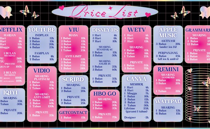 Custom Pricelist Archive