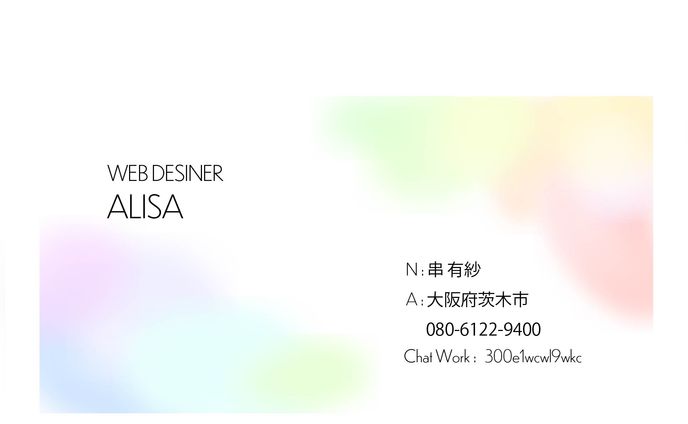 名刺、nisa