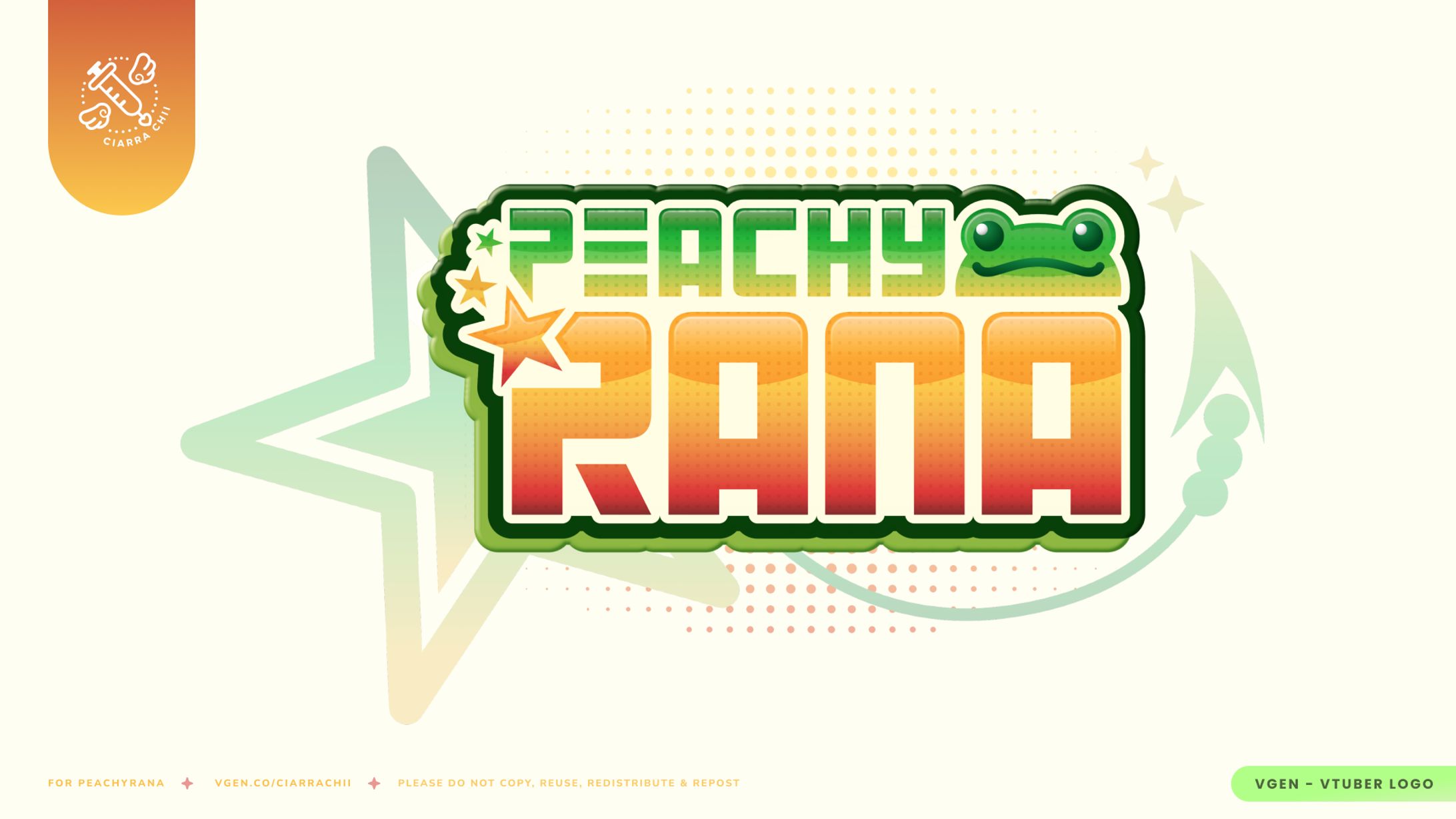 PeachyRana - Vtuber Logo-1