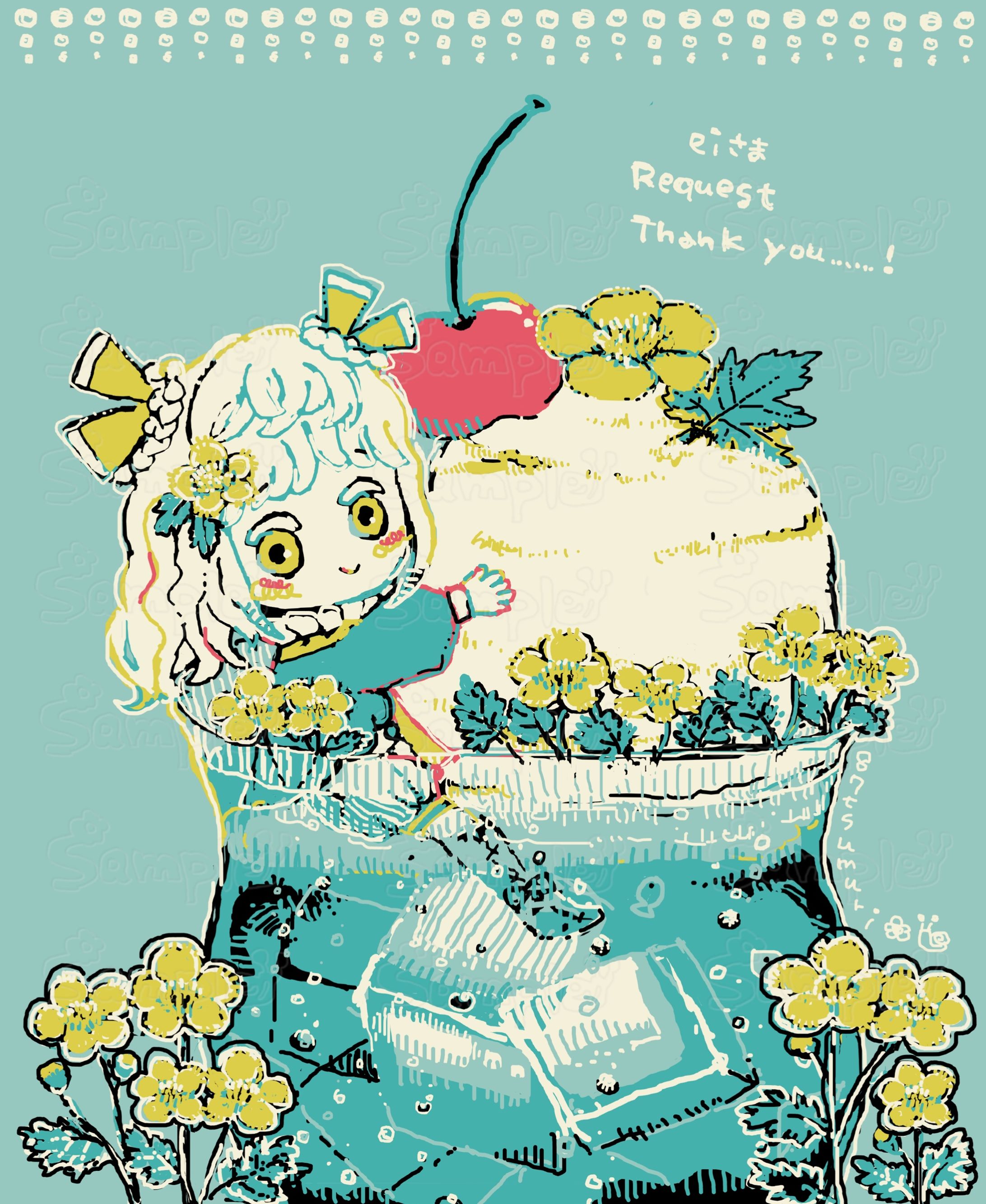 BOOTHリクエストイラスト┊︎6-1