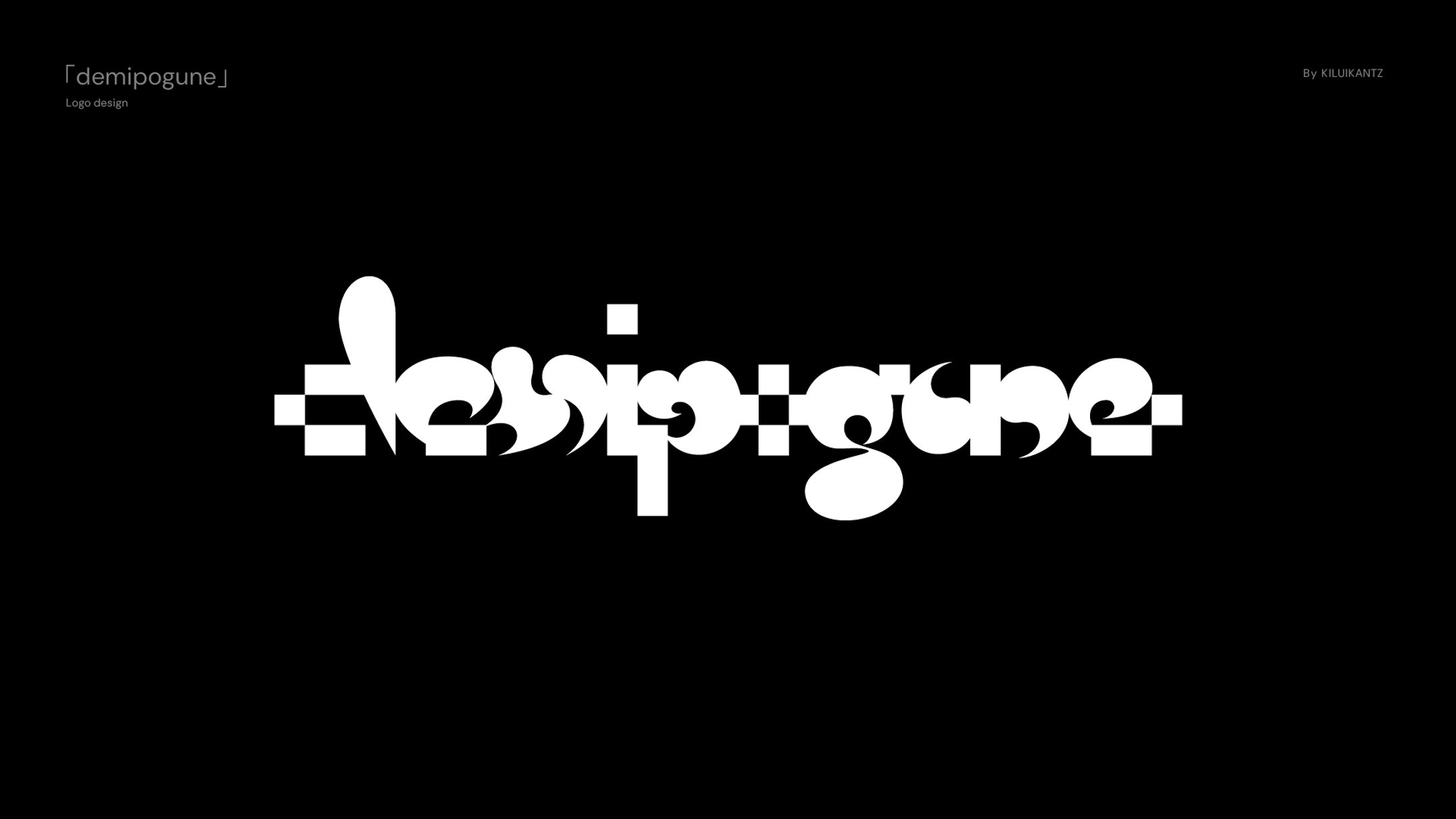 「demipogune」ロゴデザイン-1