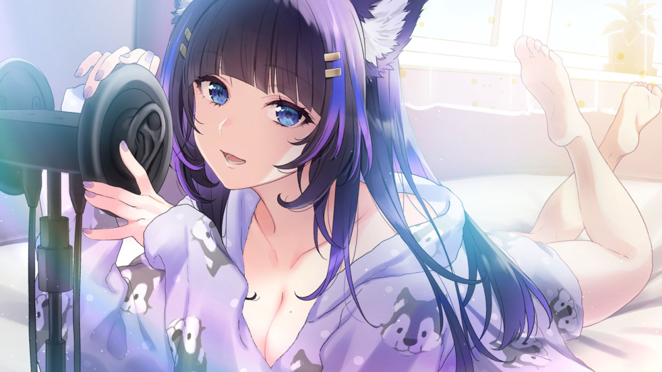 YouTube用イラスト／VTuber 吉花こころ様-1