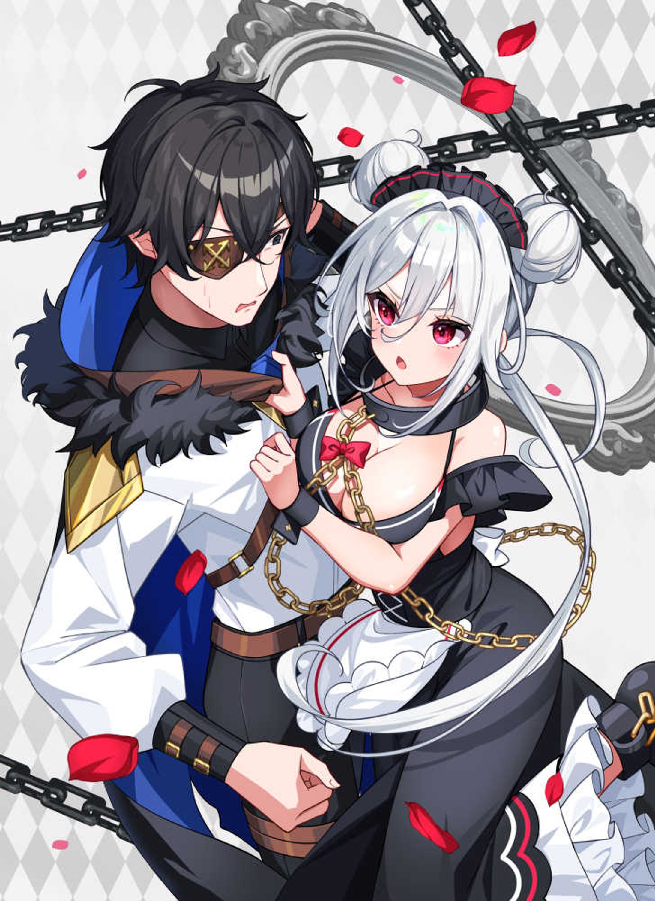 「自分を押し売りしてきた奴隷ちゃんがドラゴンをワンパンしてた」表紙イラスト、挿絵-1