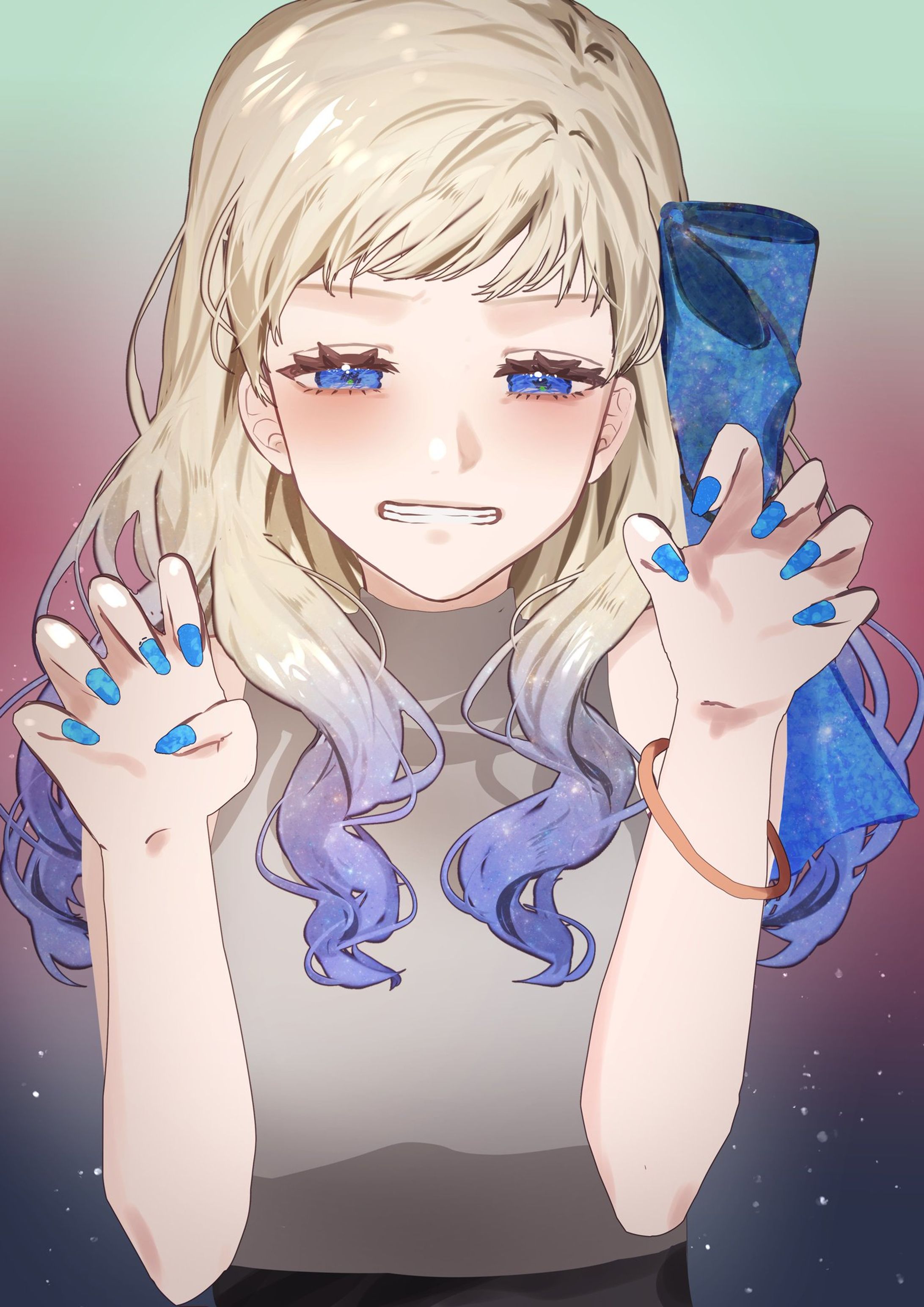 顔シリーズ　創作-1