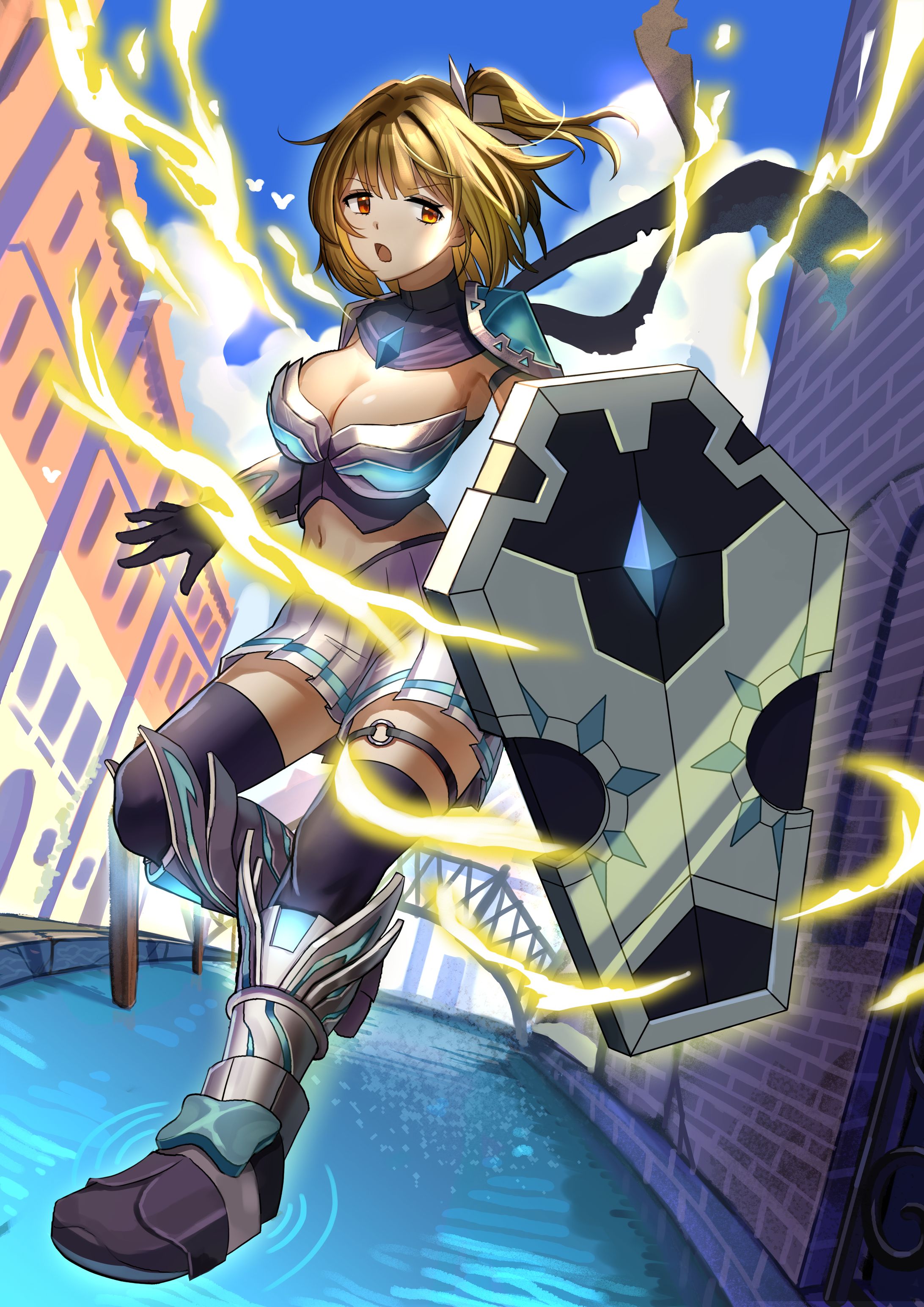 盾モチーフ創作-1