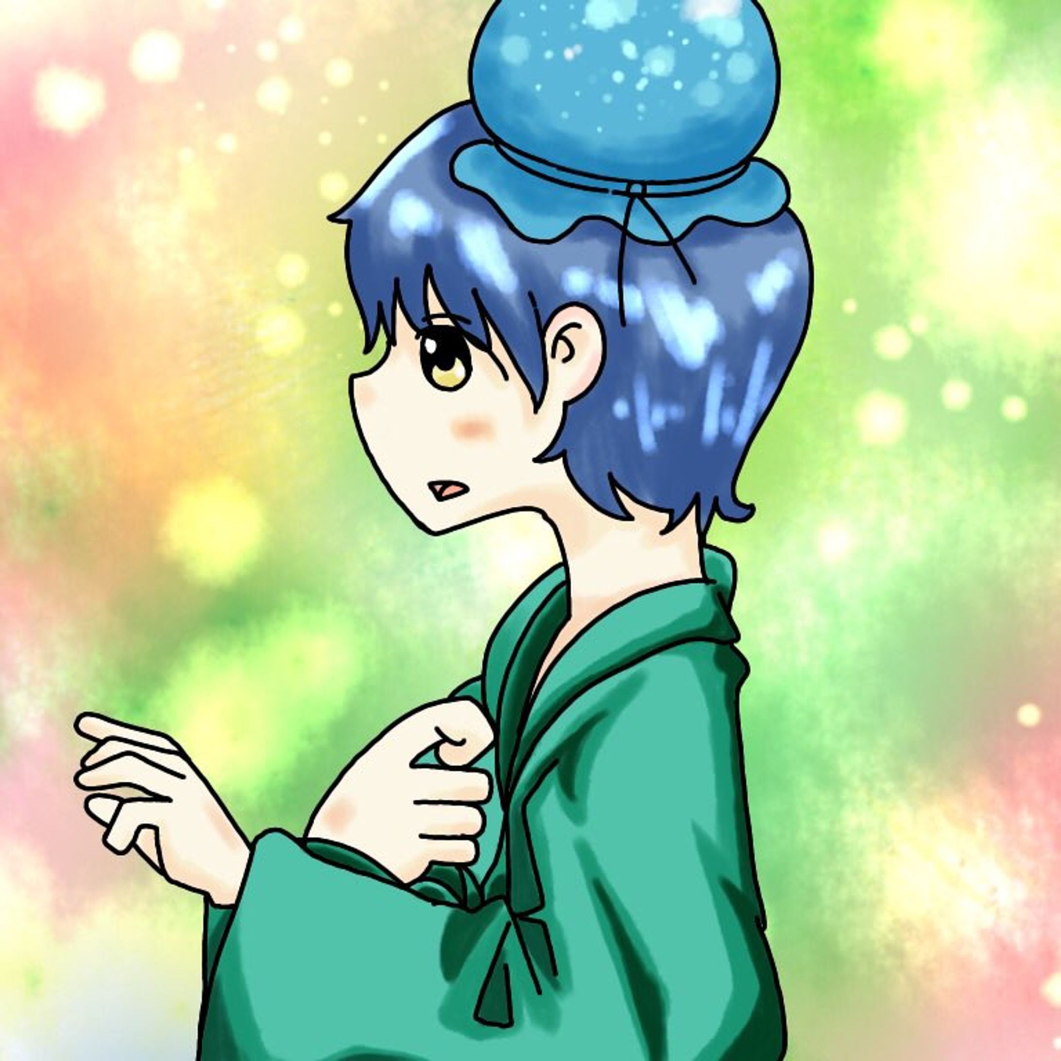 七夕イラスト【彦星】-1