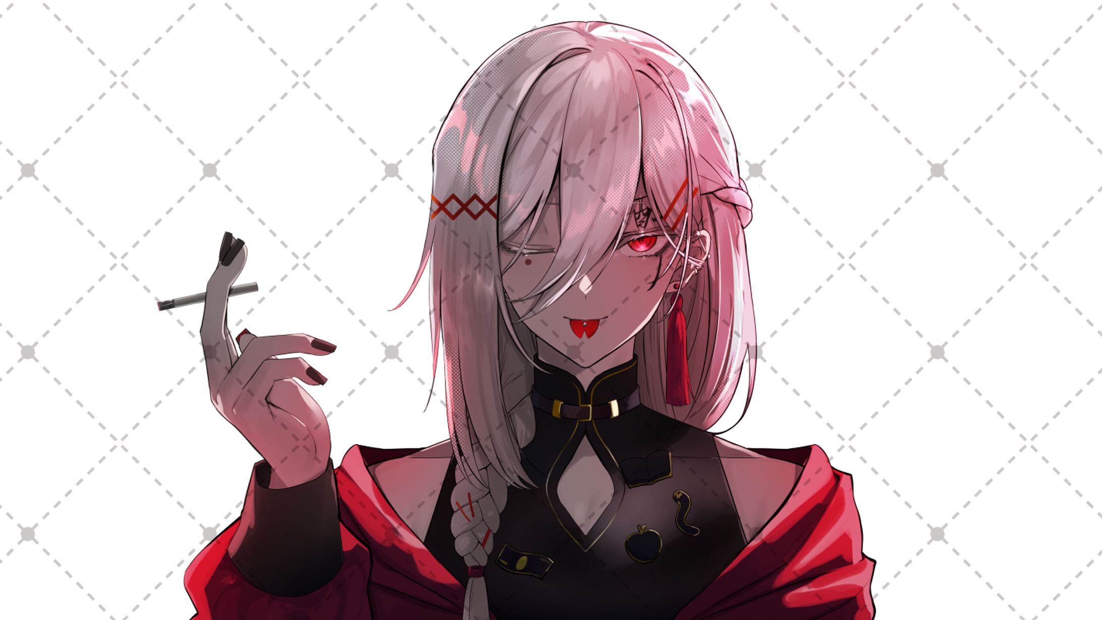 堕木リンゴ様歌ってみたイラスト-1