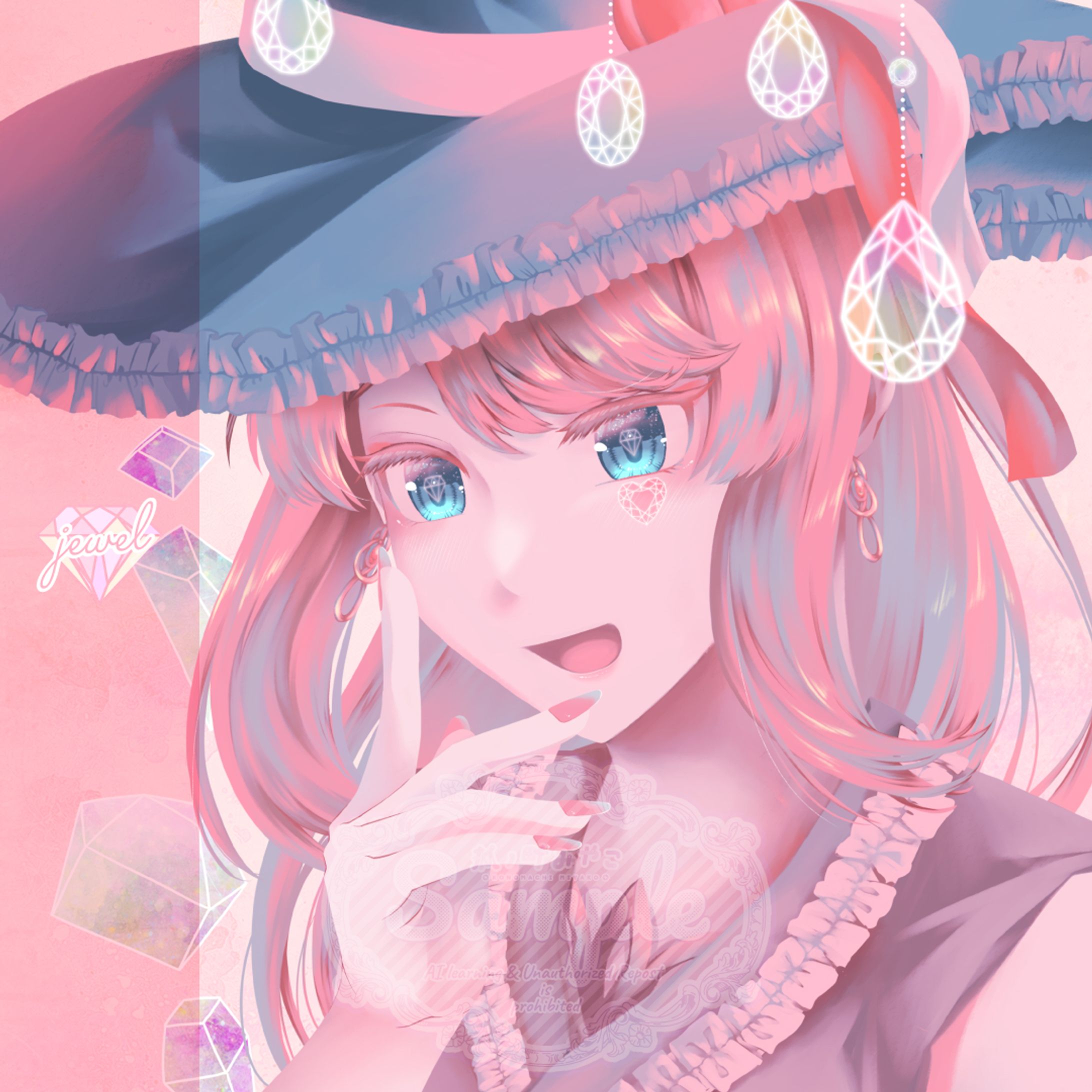 ⑅ イラスト ⑅ 配信サムネイル素材-1