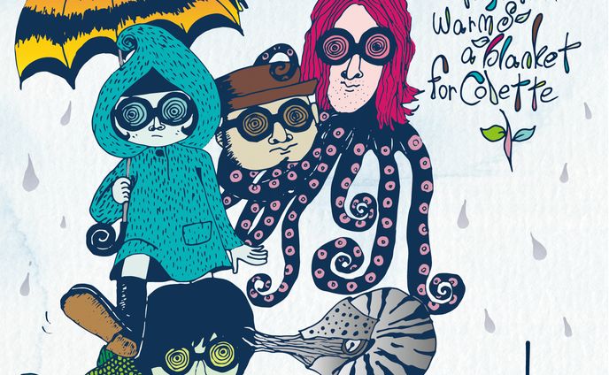 my bird warms a blanket for Colette『ラチェット』