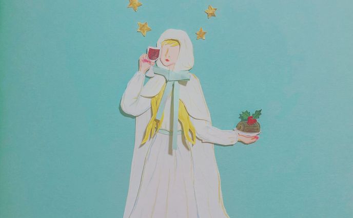 音楽、切り絵
