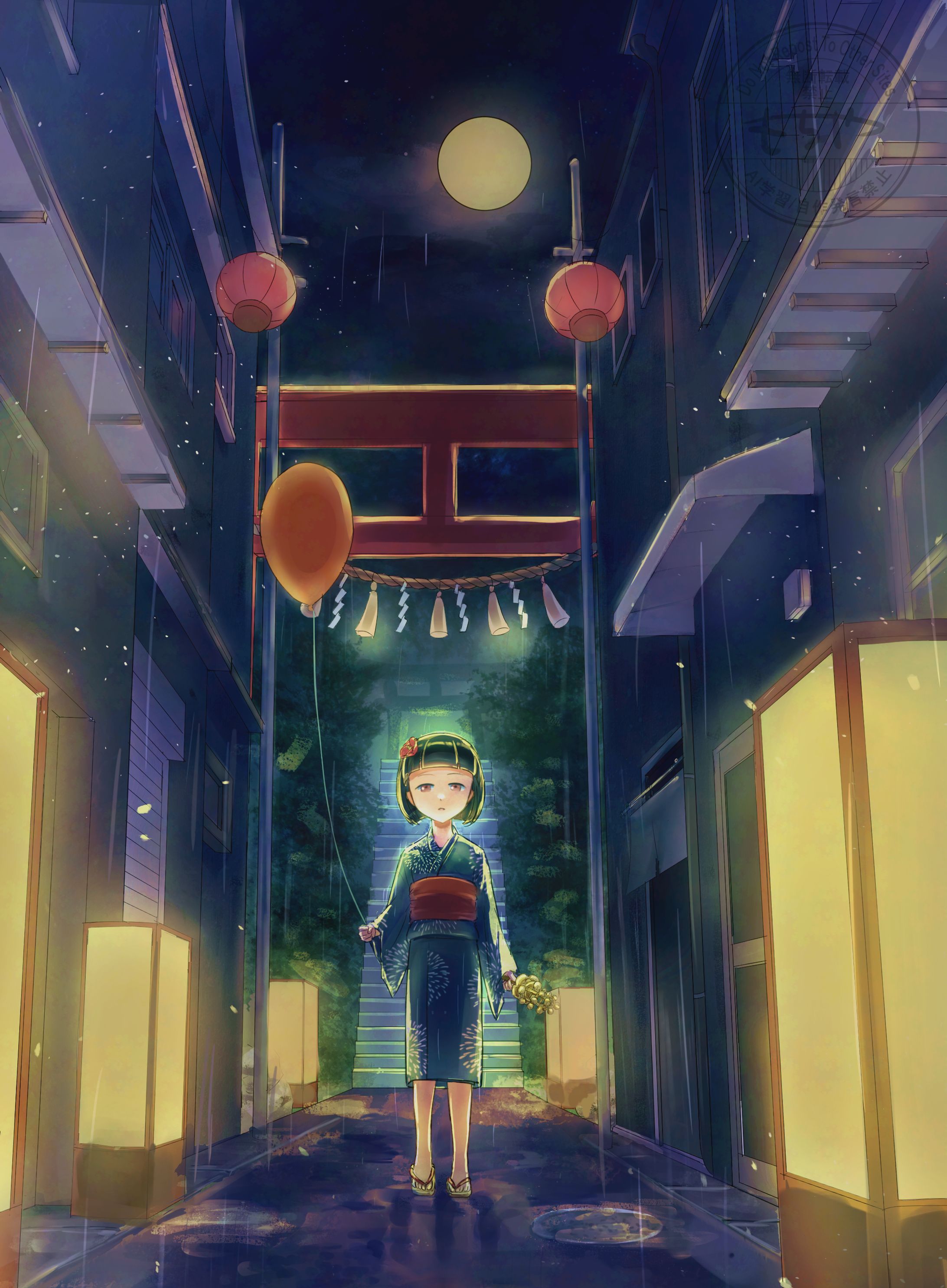 【オリジナル】夏の夜-1