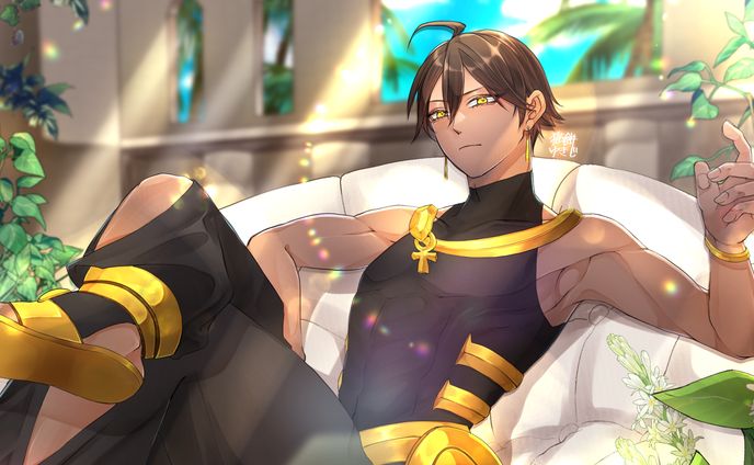 【版権絵】オジマンディアス【FGO】