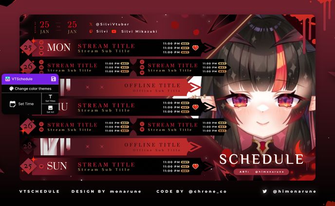 vtschedule