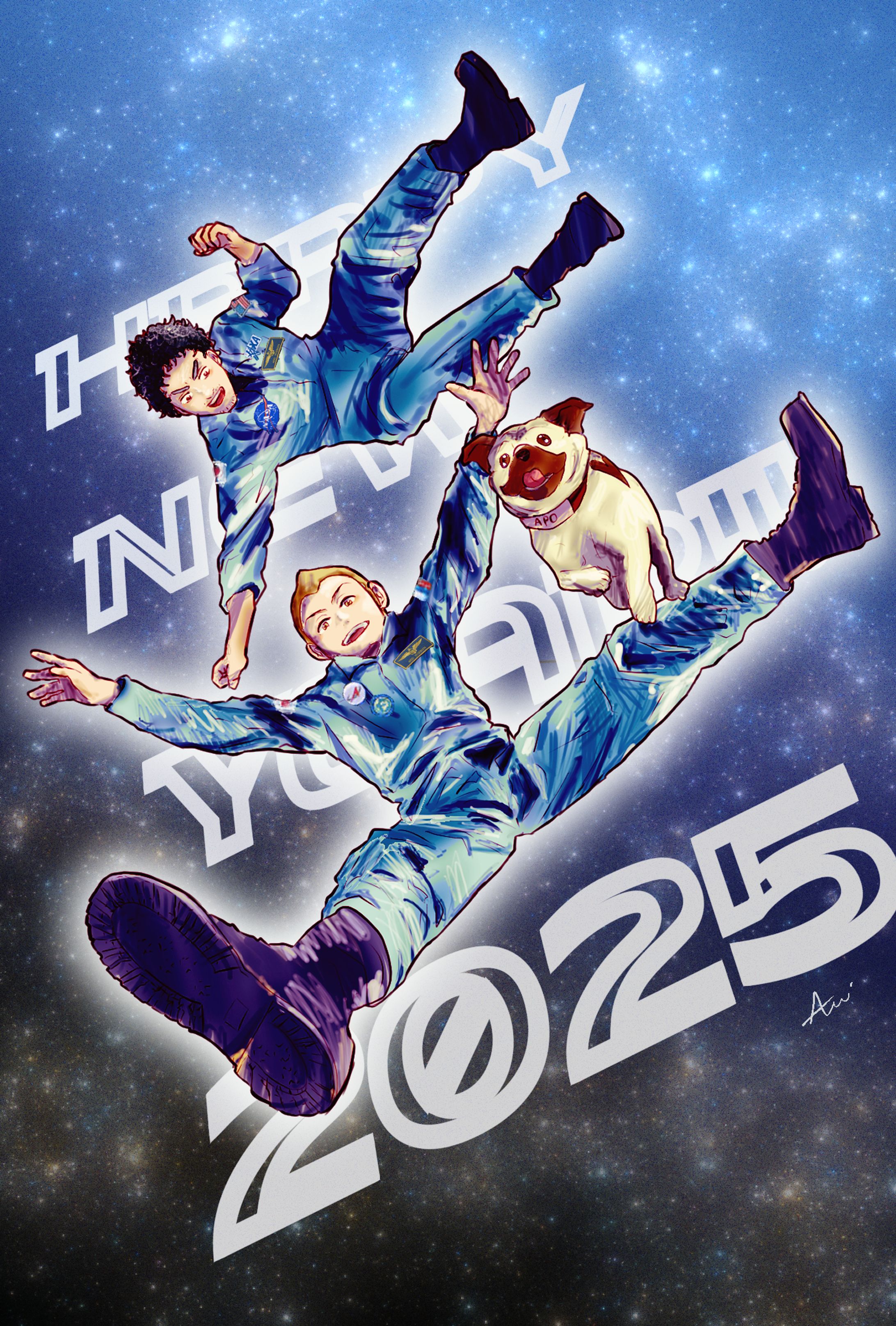 イラスト_宇宙兄弟-1