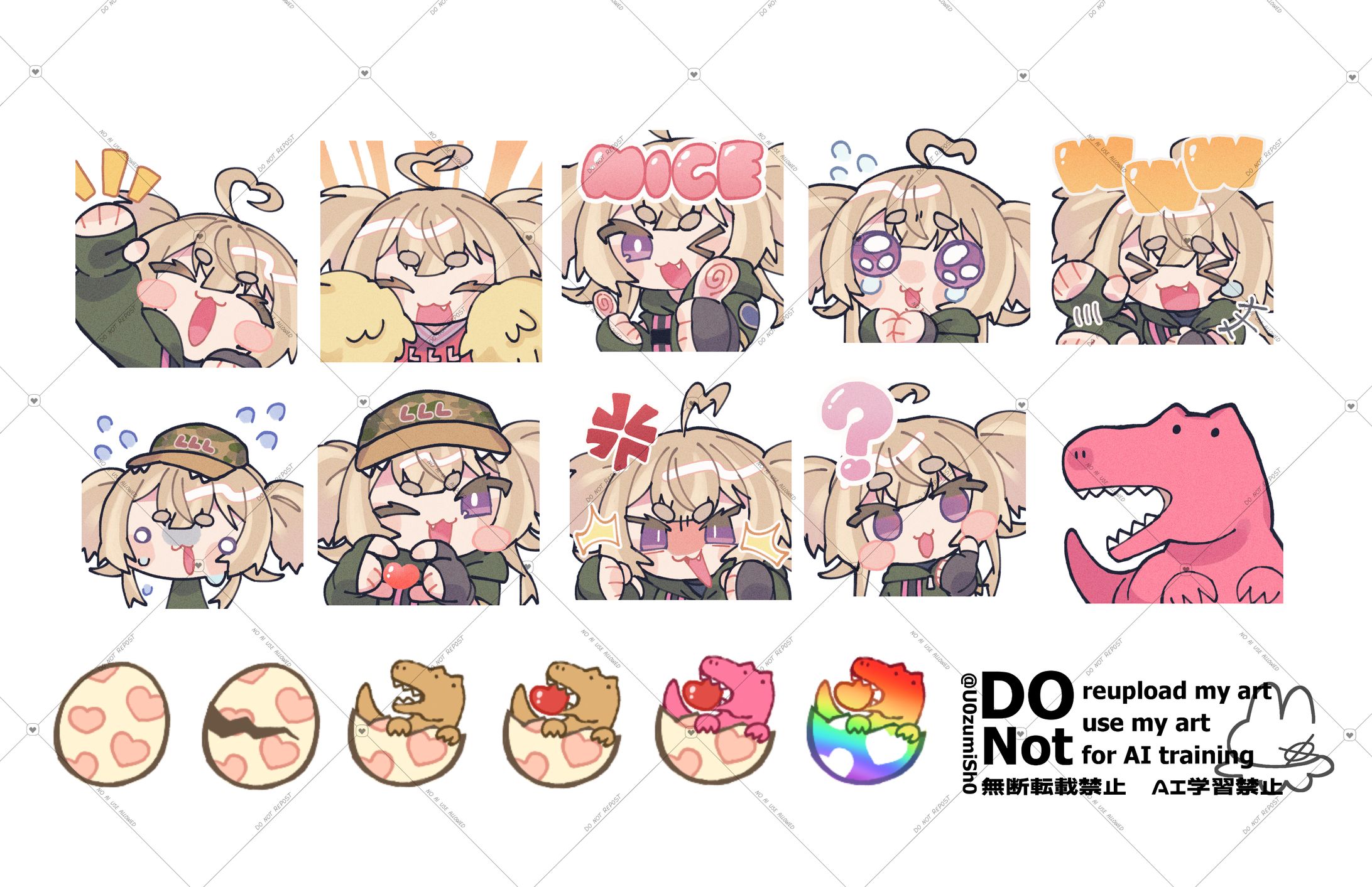 りりえる様　Twitchスタンプ・バッジ　-1