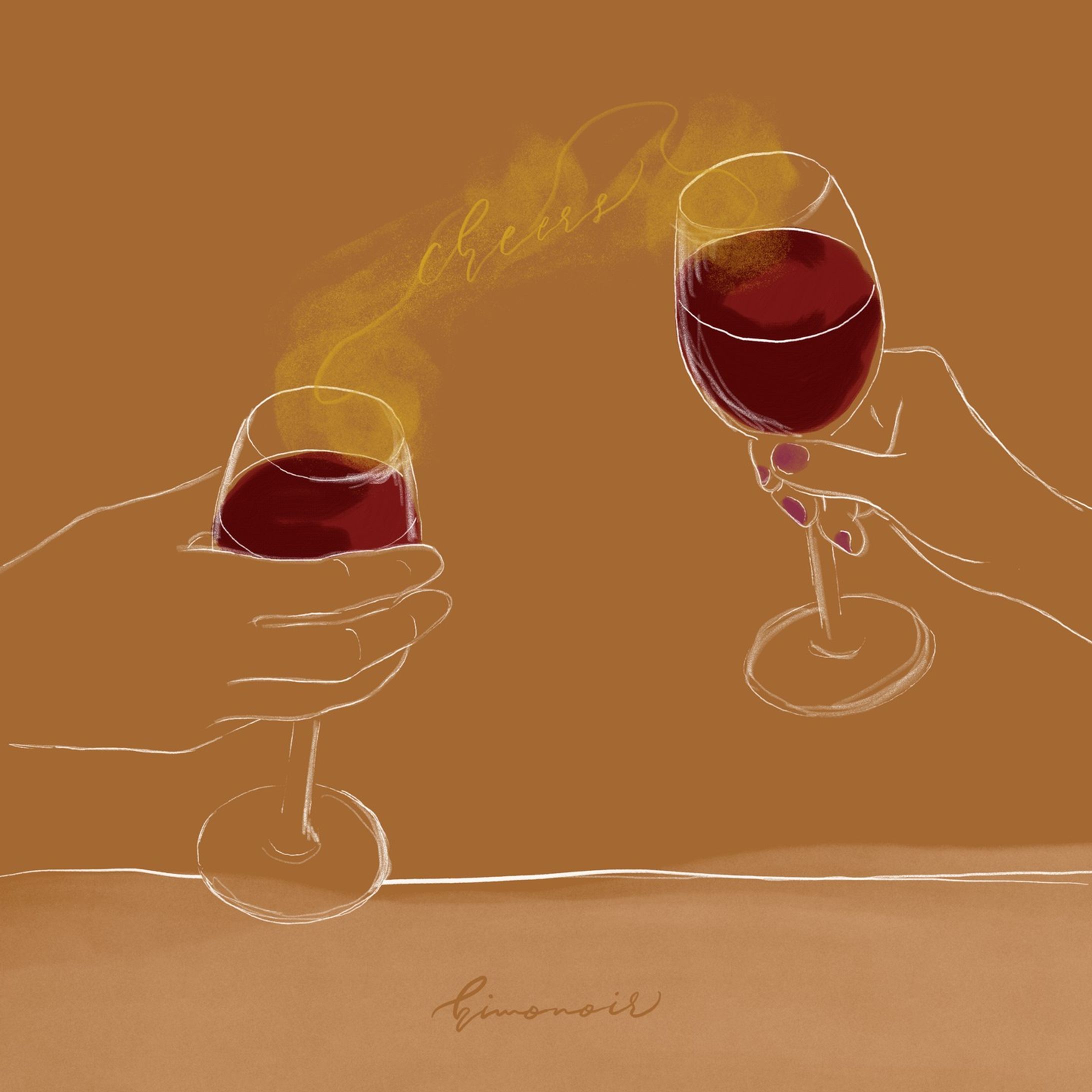 ・

cheers!

Let’s make a toast.
古代ローマでは、ワインの酸味を和らげるためトーストしたパンをワインにつける習慣があり、そこから「make a toast」がお酒の席での言葉となったと言う説があるそう。
なるほど。
古代ローマのワインはあまり美味しくなかったのかな。

#art
#drawing
#chill
#relax
#adobefresco
#illustration
#love
#cheer 
#wine 
#NFT
#textiledesign
#design
#乾杯 
#ワイン 
#ワイングラス 
#古代ローマ 
#絵本
#挿絵
#装画 
#イラスト
#デザイン-1