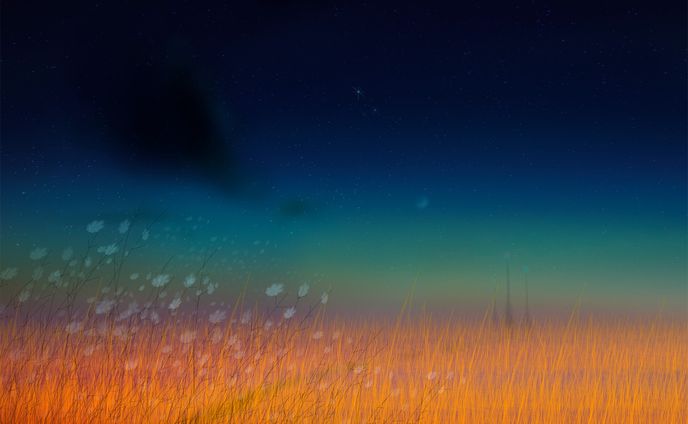 いつか出会う世界
三つの塔が見える枯れ野

ミライア山から始まった小旅行が終わります。
帰りの列車を待つ間、この枯れ野で空を眺めていようと思います。

#artwork
#illustration
#キリトリセカイ
#アート
#絵