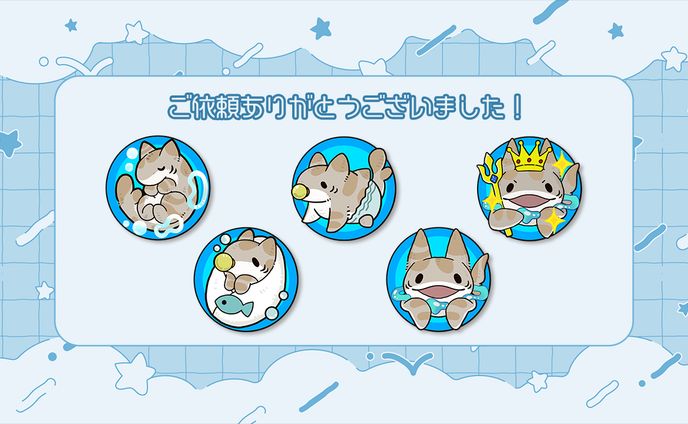 【実績/棘瓜ウバラ】メンバーシップバッジ制作のご依頼