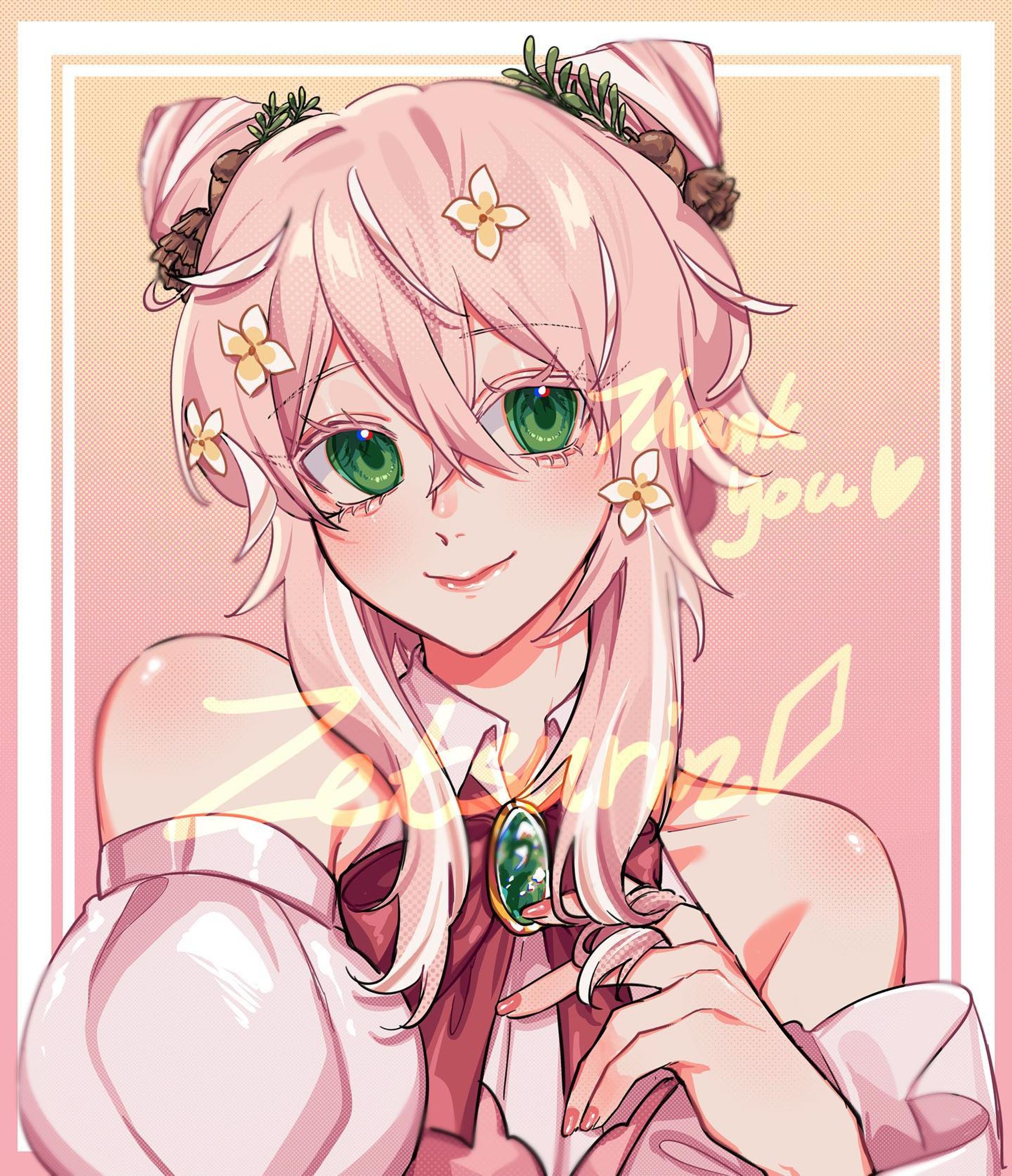 [Commission] Sketch bust-up-1