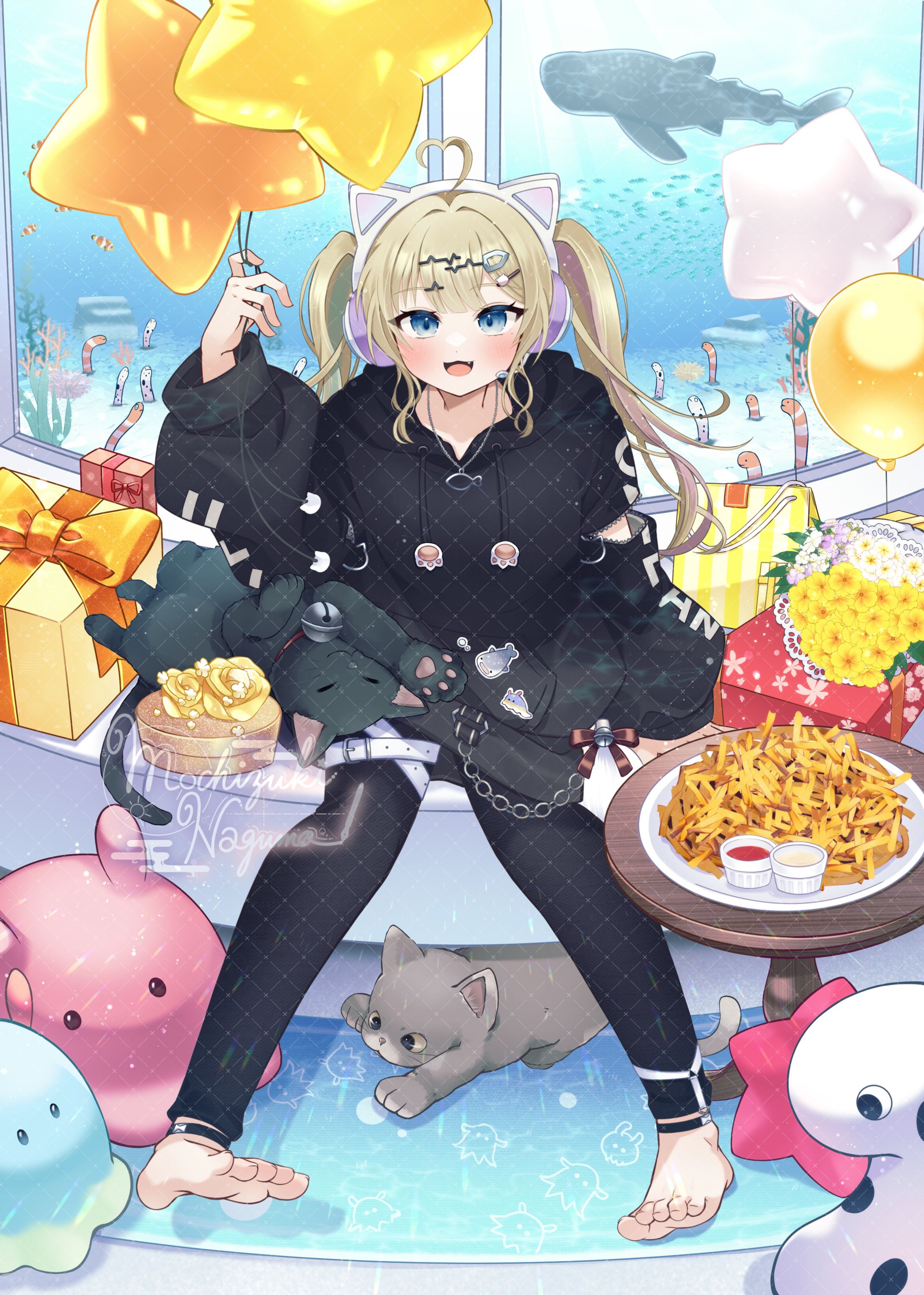 七凪とてと様 2周年記念絵-1