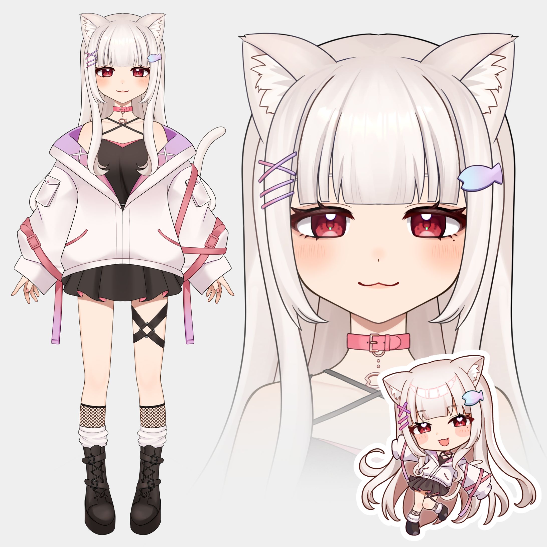 【ご依頼】Vtuberモデル_ゲーマーねこ-1