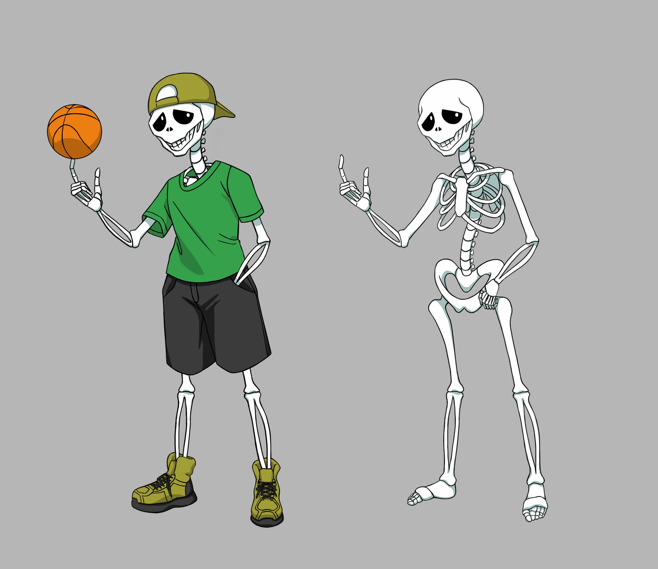 オリジナル　スケルトン男性-1