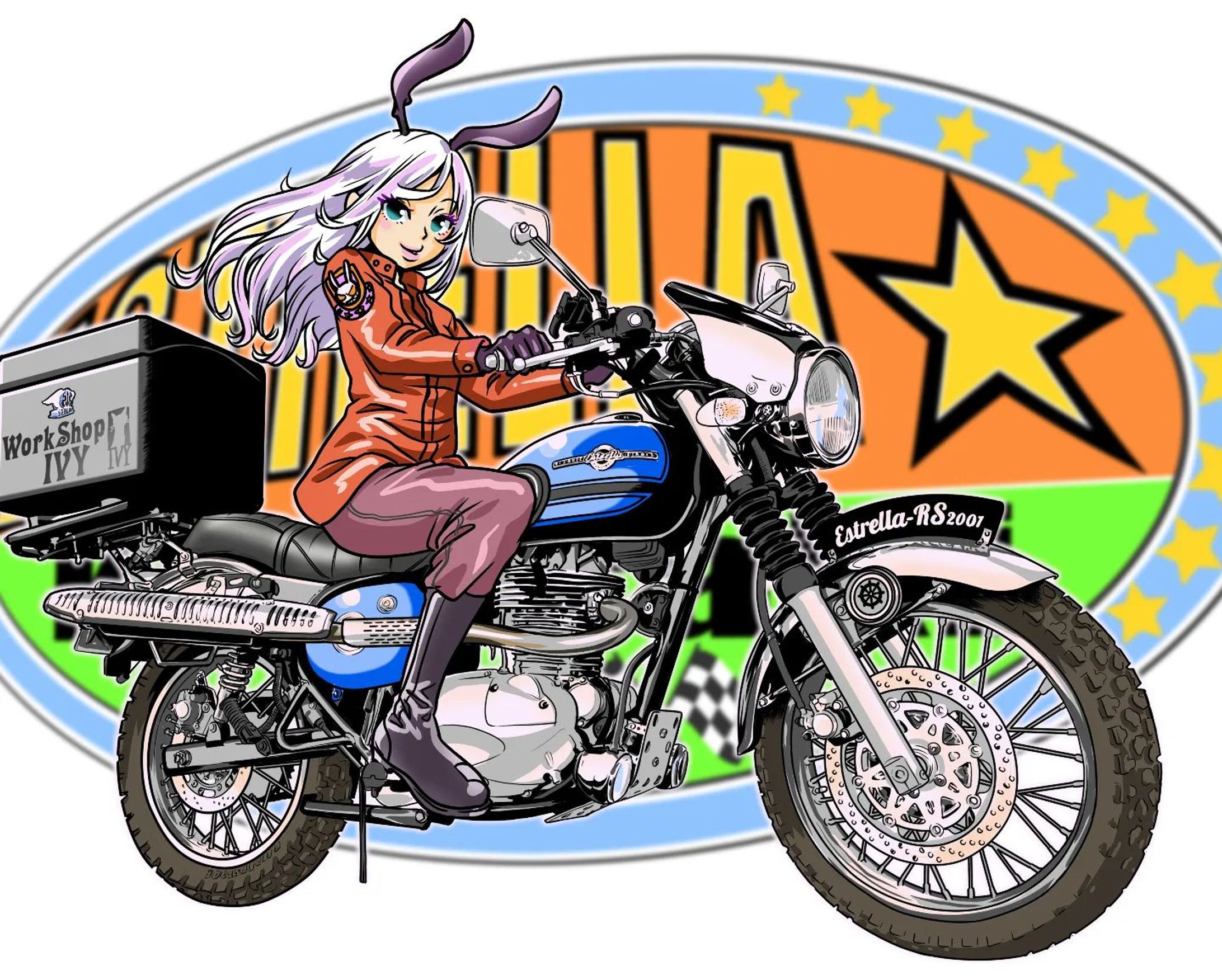 依頼絵のエストレヤ 完成です。 #illustration #girlsillustration #comicart #artwork-1