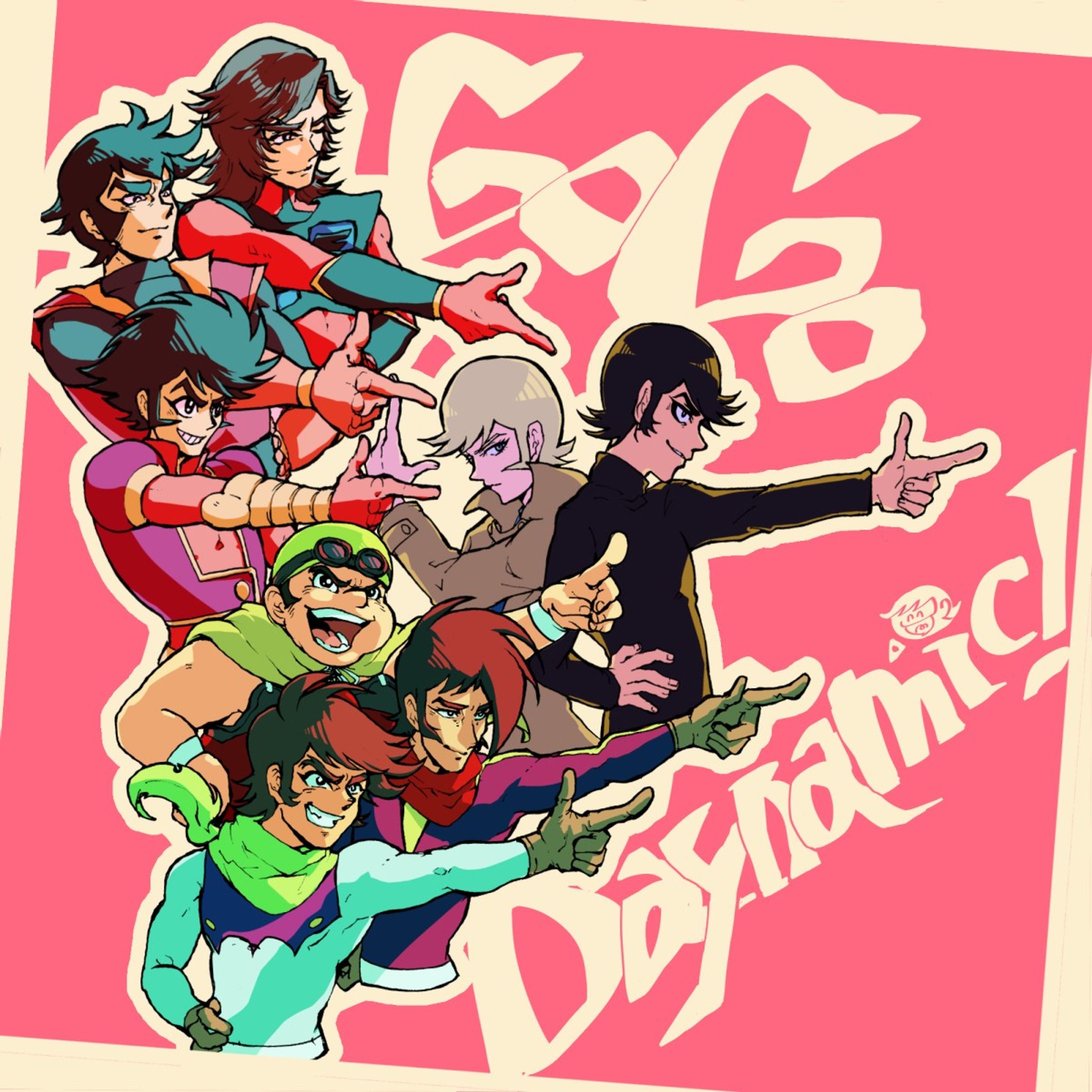 ダイナミックプロ作品キャラクターのイラスト-1