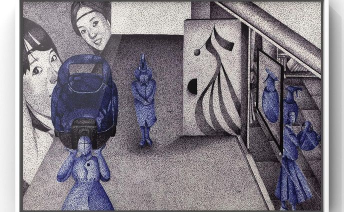Ballpoint pen drawing
美容院で掃除機の髪形をした人の絵

電動ノコギリを買ったので要らない棚で猫が庭に出れる何か作りたい
丸鋸も前に買ってまだ使ってない

BASE
https://moriokasachi.theshop.jp/

 #suzuri 
https://suzuri.jp/moriokasachiart

#絵
#drawing
#art
#イラスト
#illustration
#surrealism
#アート
#絵描き
#artist
#artwork
#ボールペン画
#moriokasachi
#モリオカサチ
#BASE
#instagramart 
#instagramartist 
#painting
#originalart
#arte
#arts
#artsy 
#artstagram
#artistsoninstagram
#draw
#gallery