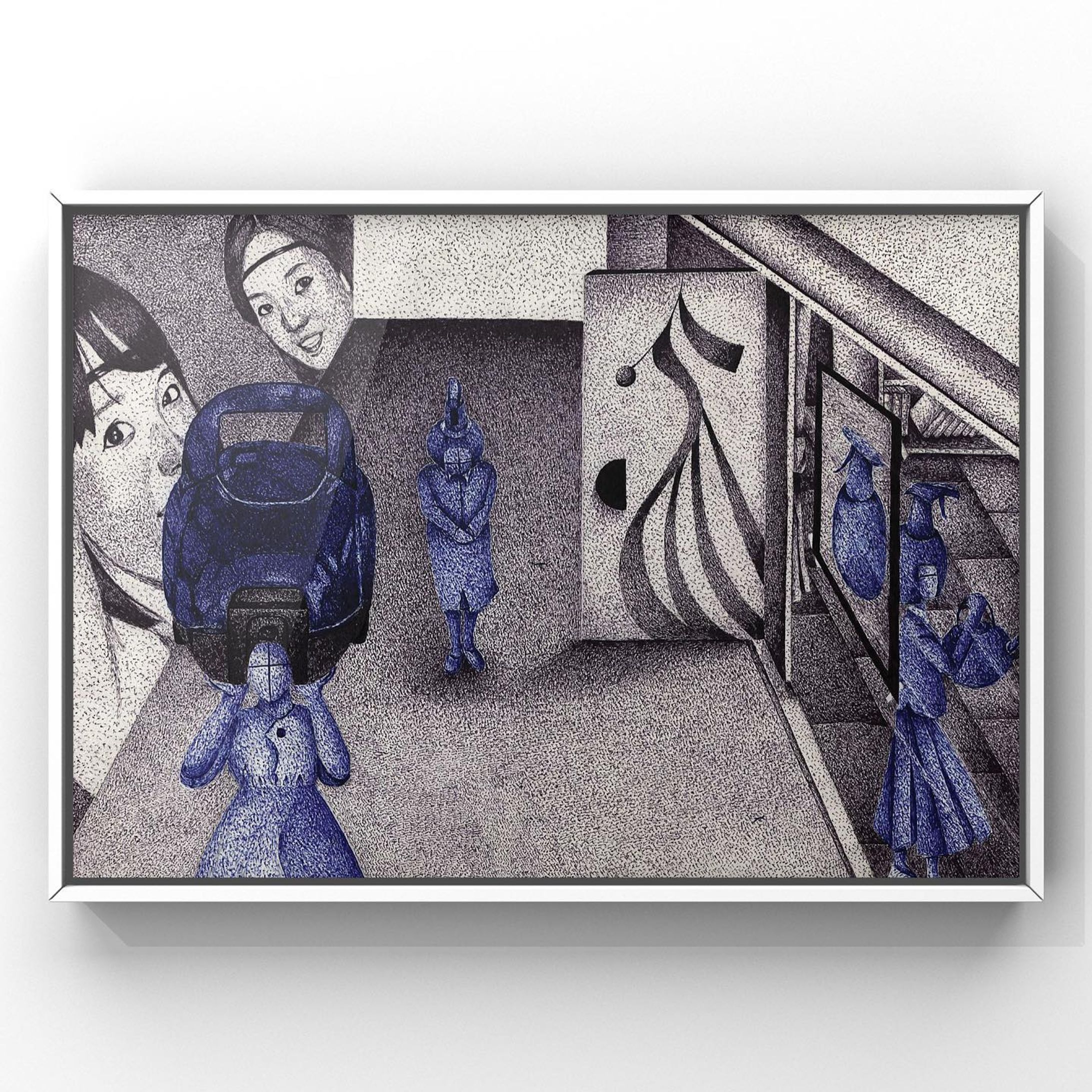 Ballpoint pen drawing
美容院で掃除機の髪形をした人の絵

電動ノコギリを買ったので要らない棚で猫が庭に出れる何か作りたい
丸鋸も前に買ってまだ使ってない

BASE
https://moriokasachi.theshop.jp/

 #suzuri 
https://suzuri.jp/moriokasachiart

#絵
#drawing
#art
#イラスト
#illustration
#surrealism
#アート
#絵描き
#artist
#artwork
#ボールペン画
#moriokasachi
#モリオカサチ
#BASE
#instagramart 
#instagramartist 
#painting
#originalart
#arte
#arts
#artsy 
#artstagram
#artistsoninstagram
#draw
#gallery-1