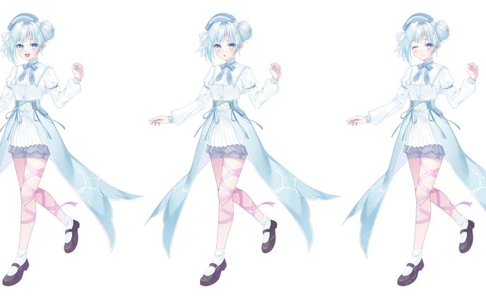 【works】なゆ様立ち絵