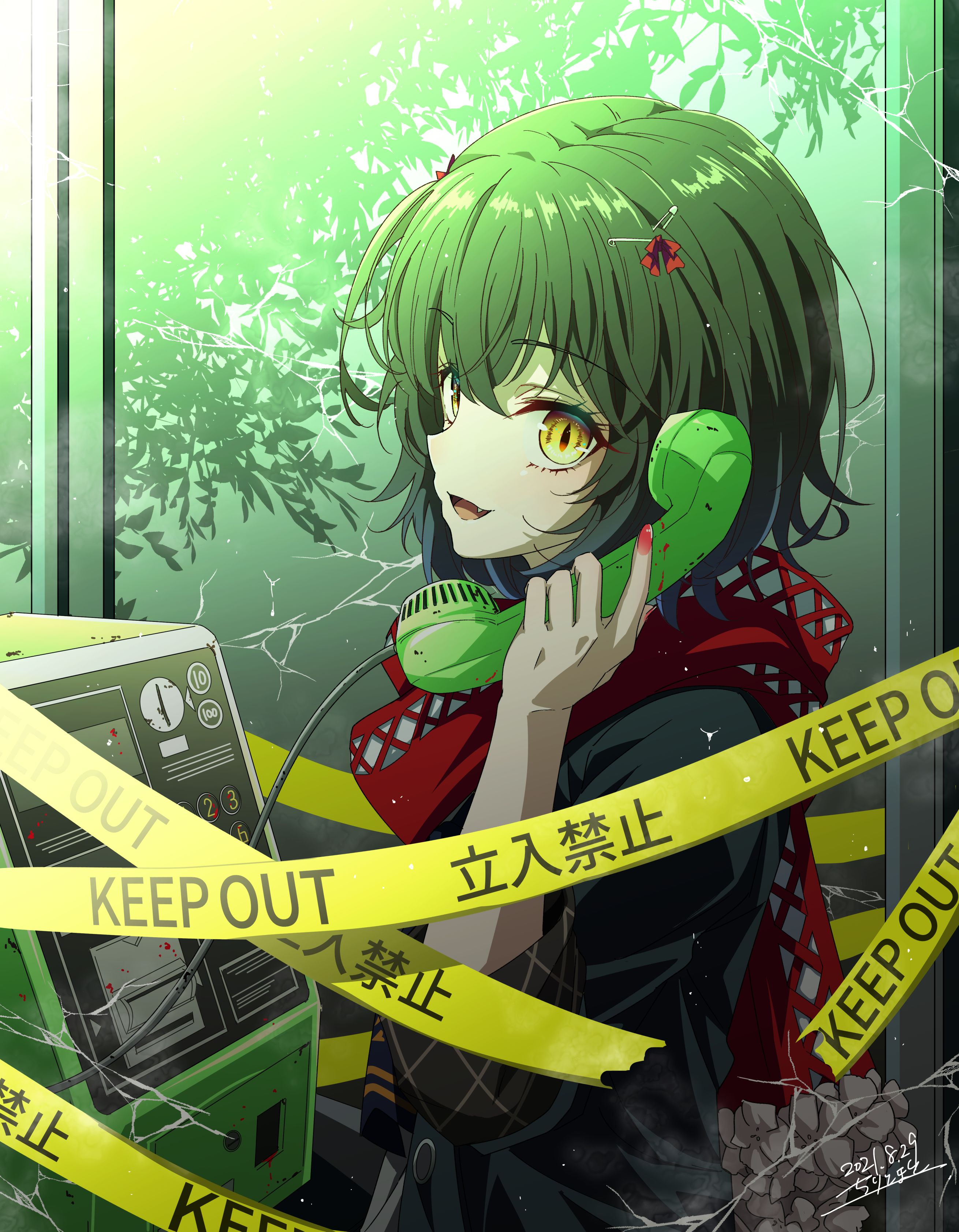 Vtuber配信サムネ採用イラスト⑩