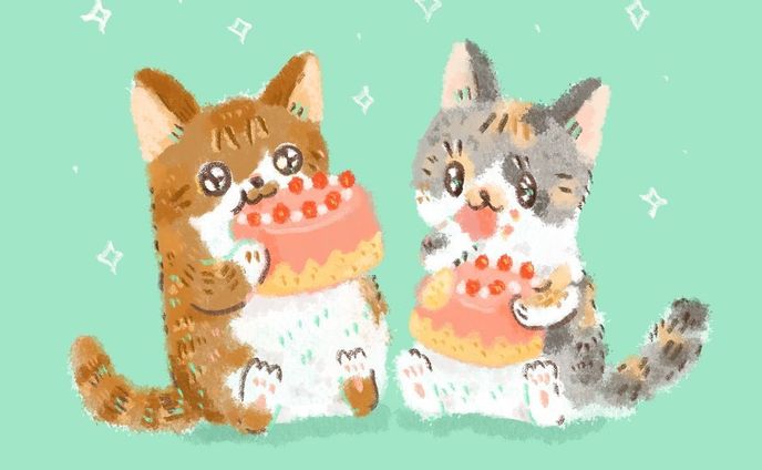 金曜日おつかれさまでした！
今日ぐらいはケーキホール食べしても許されるよね😉🎂

@rinkaede77 りんちゃん楓くんリクエストありがとうございました！

#illust #artwork #illustration #drawing #cuteart #cuteartwork #kawaiiart #いらすと #イラスト #ねこ #猫 #キャラクター #ほのぼの #絵  #いらすとぐらむ #イラストレーター #일러스트 #미술 #插图 #插畫 #猫イラスト#catillustration #イラストグラム#animalillustration#オリジナルイラスト#茶白#パステル三毛#cakeillustration#イラスト好きな人と繋がりたい#foodillustration