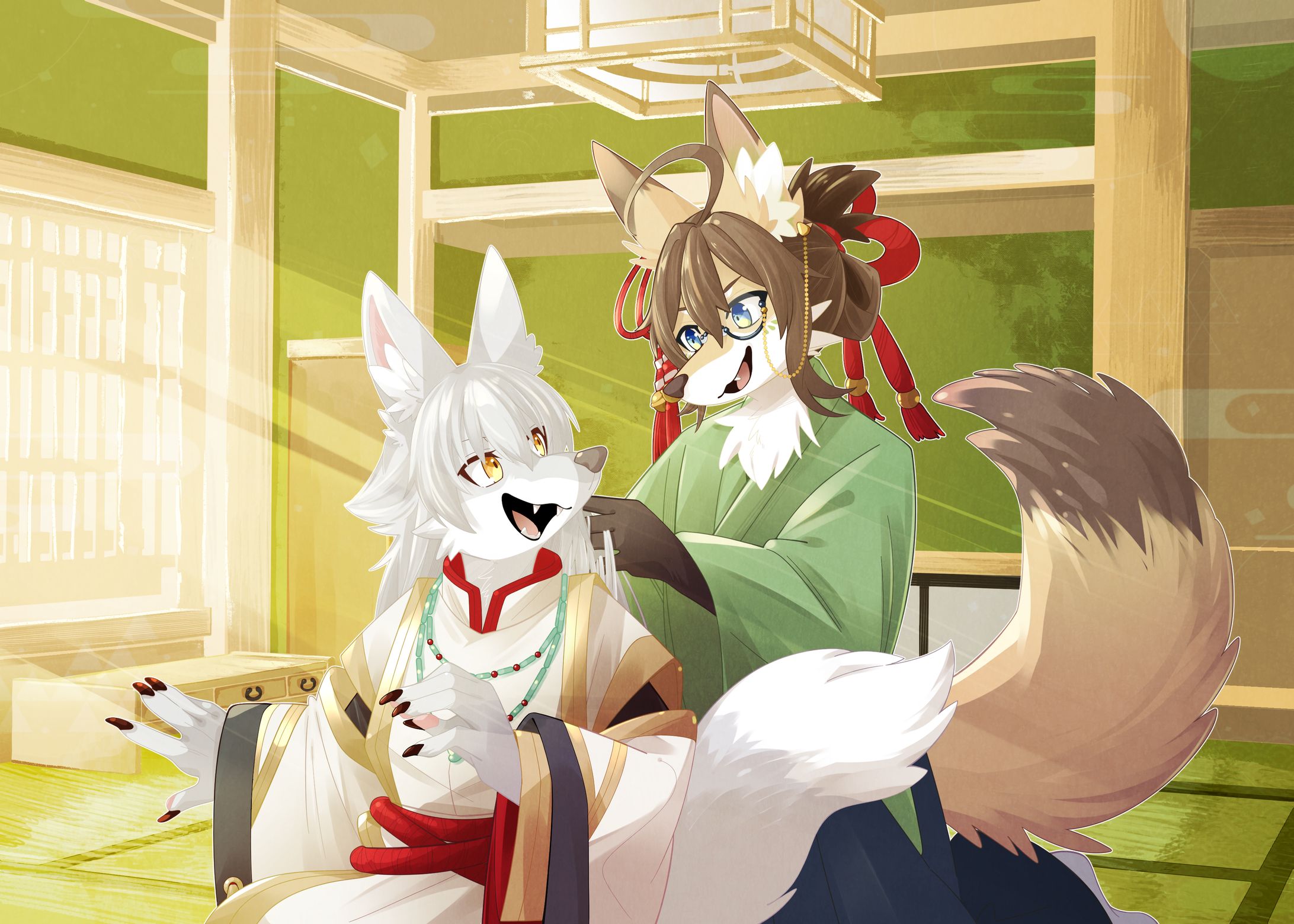 稲森ケイ様　1枚絵イラスト-1