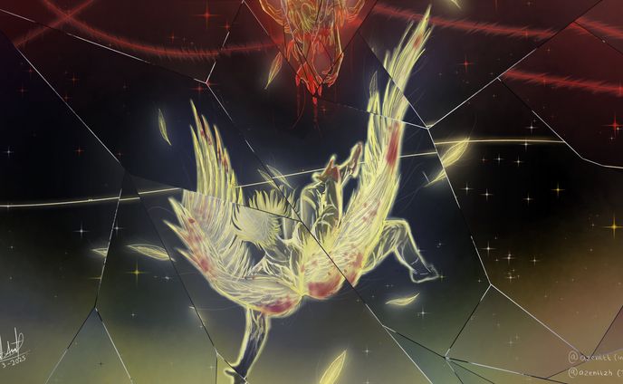 [Fan Art] The Fallen Creature, Icarus