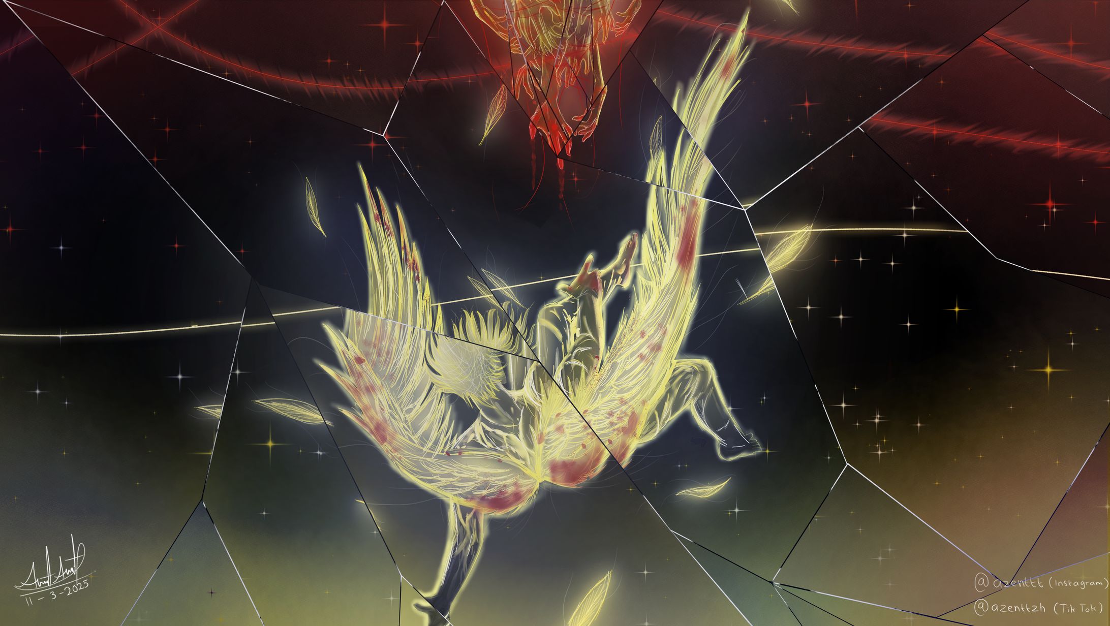 [Fan Art] The Fallen Creature, Icarus-1