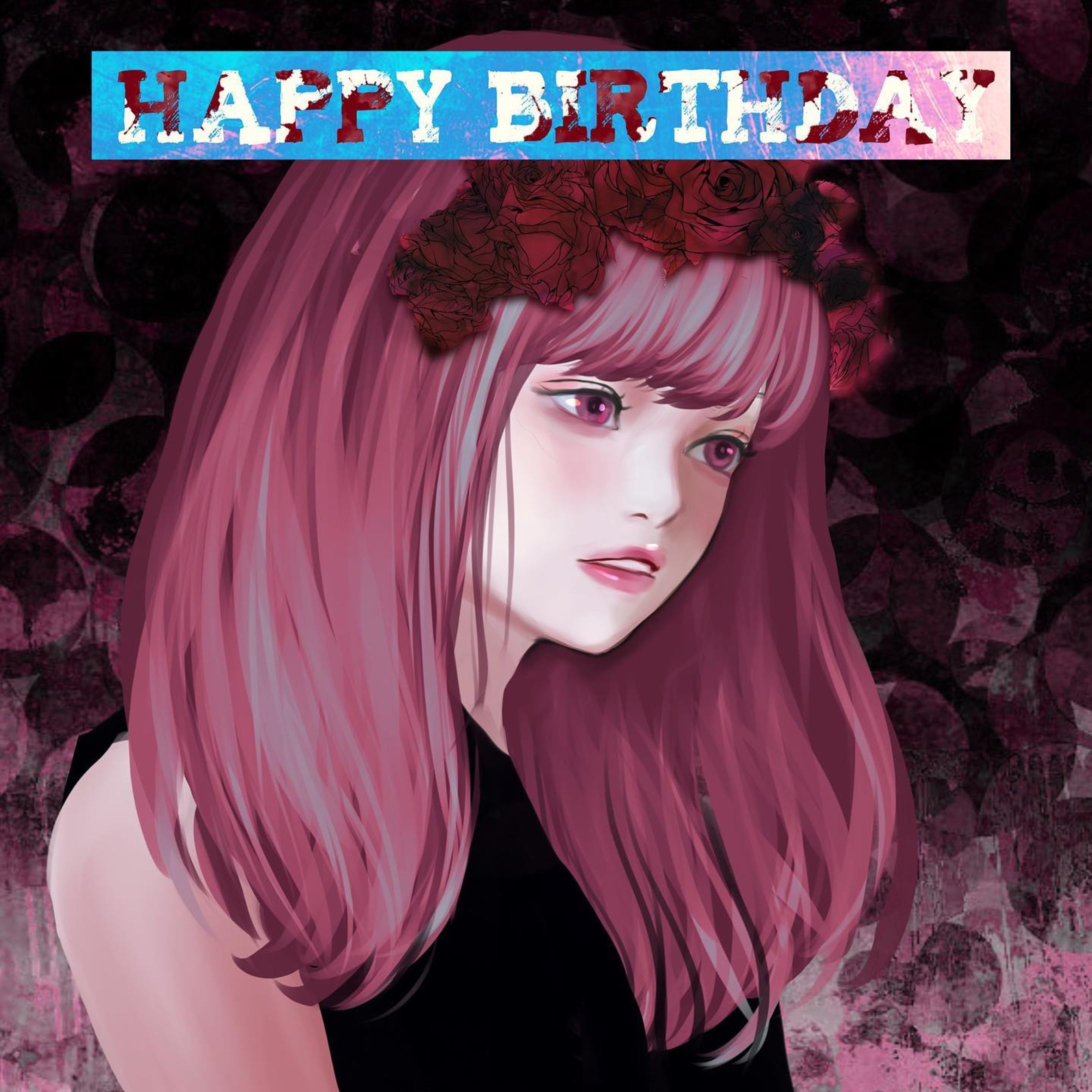 誕生日イラスト描いたよ(◜௰◝)
 #イラスト  #illustrationart  #drawing-1