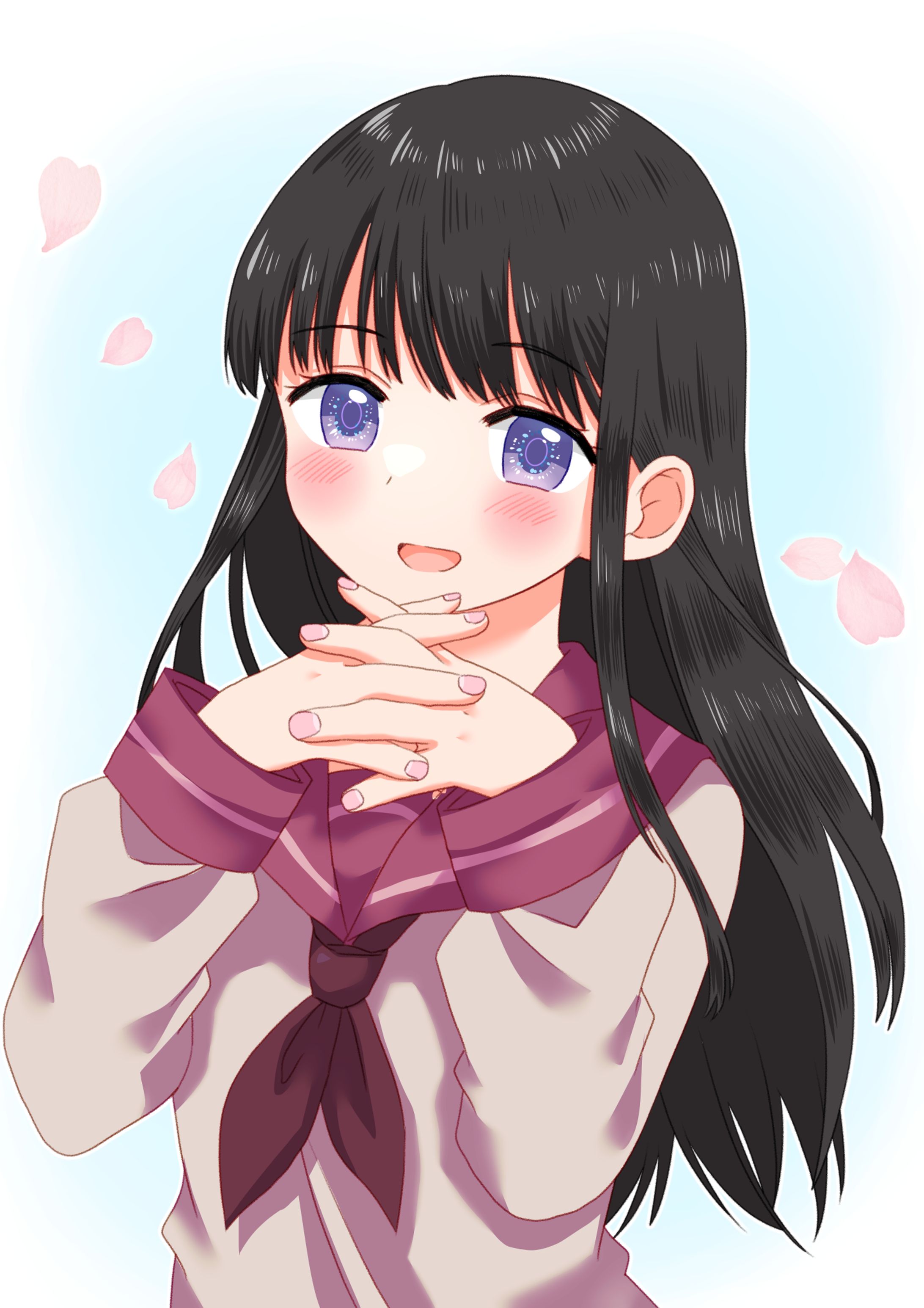 セーラー服の少女-1