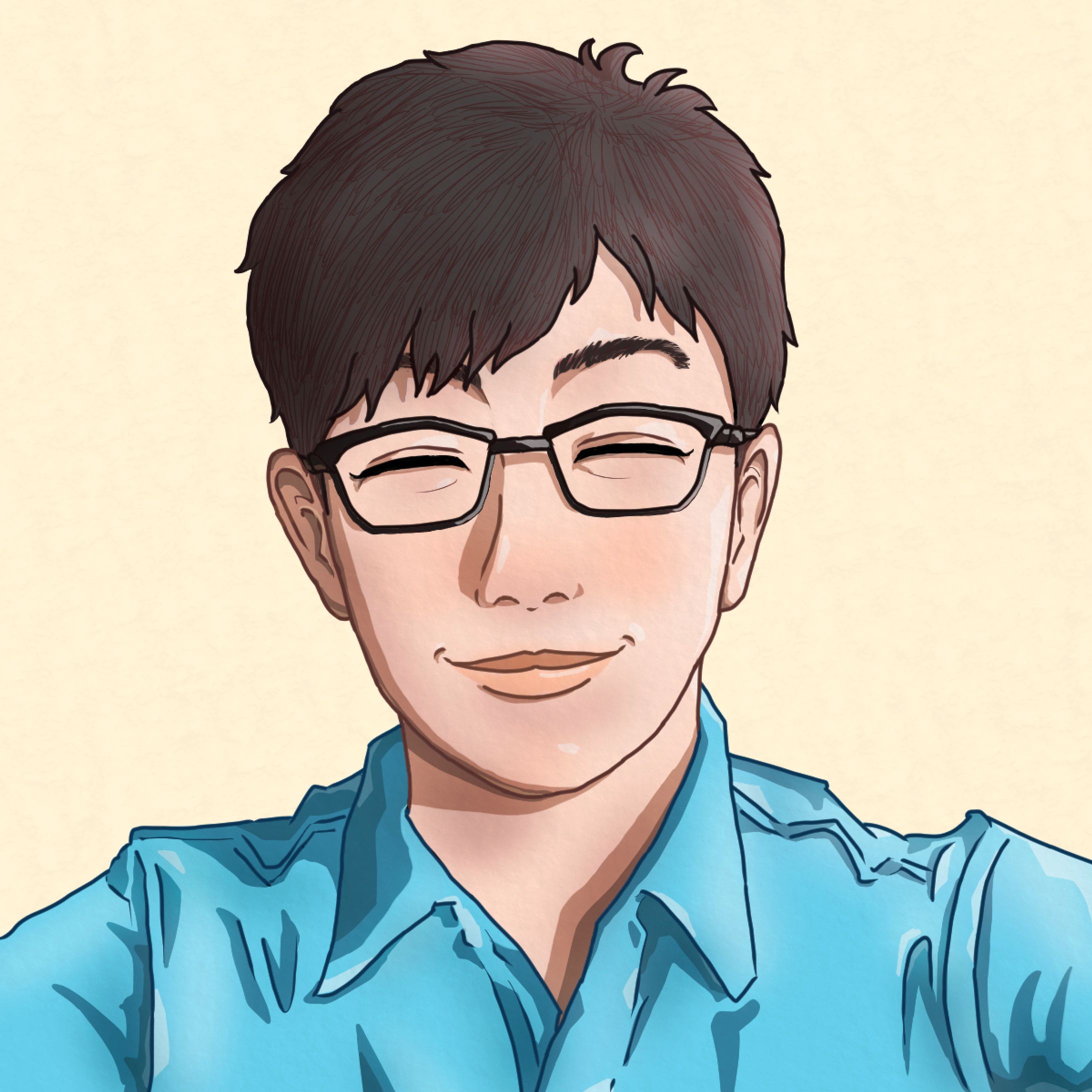 【実績紹介】似顔絵アイコン-1