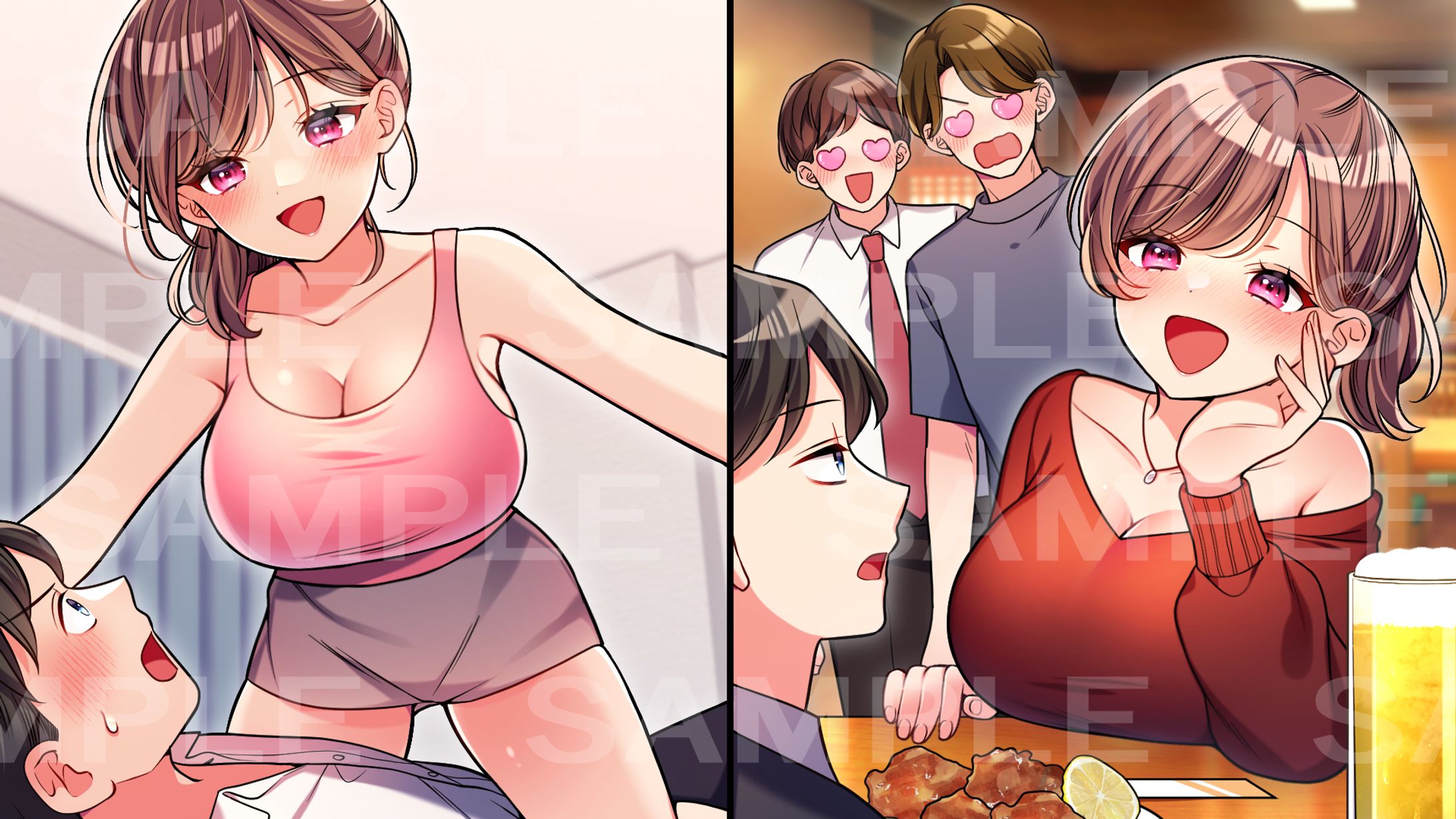 【男性向け】 YouTube漫画サムネイル(6枚)-1