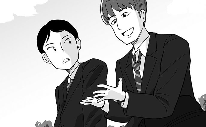 「17才のリアルな体験で覚える英語構文60」本文イラスト制作