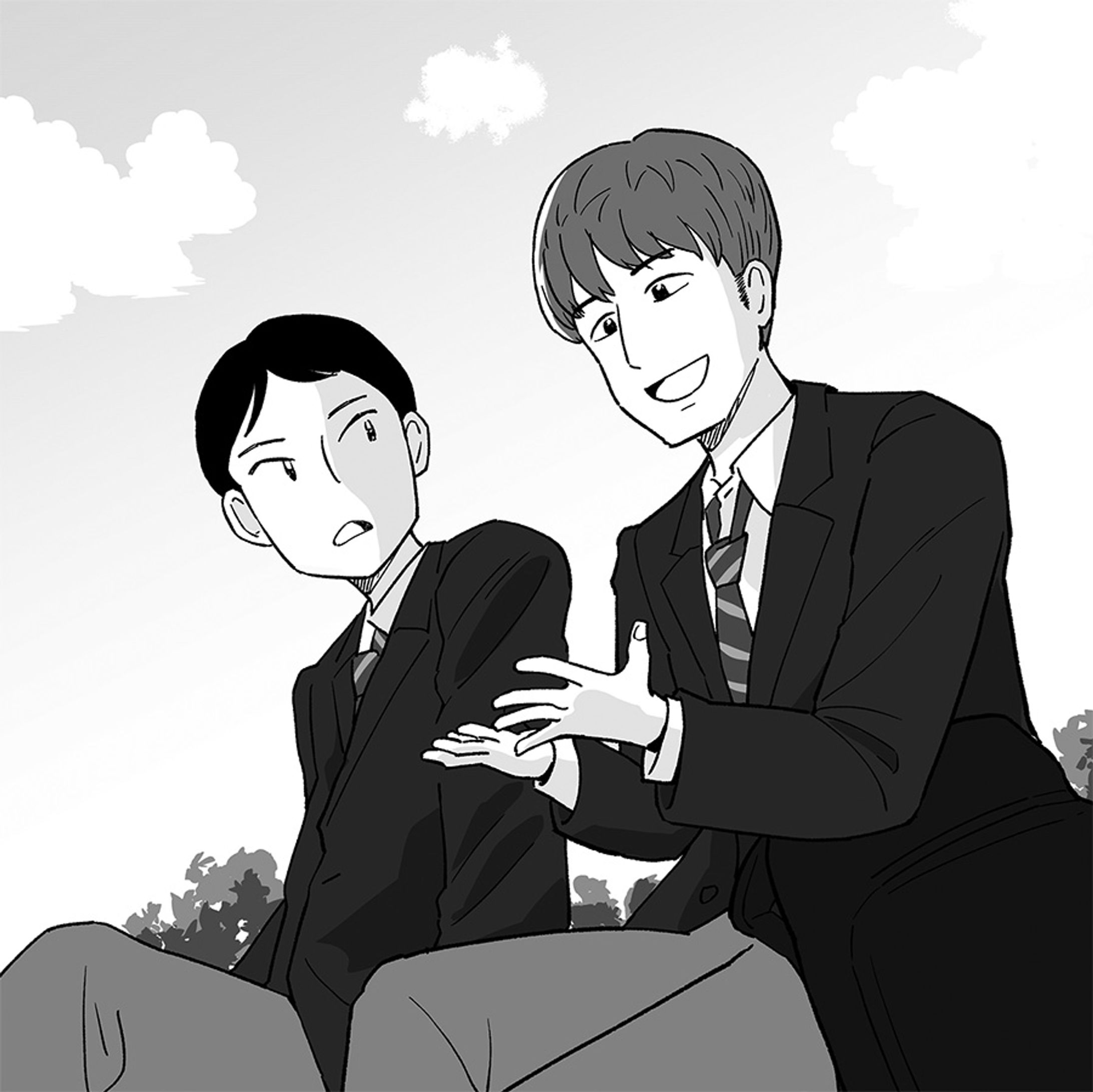 「17才のリアルな体験で覚える英語構文60」本文イラスト制作-1