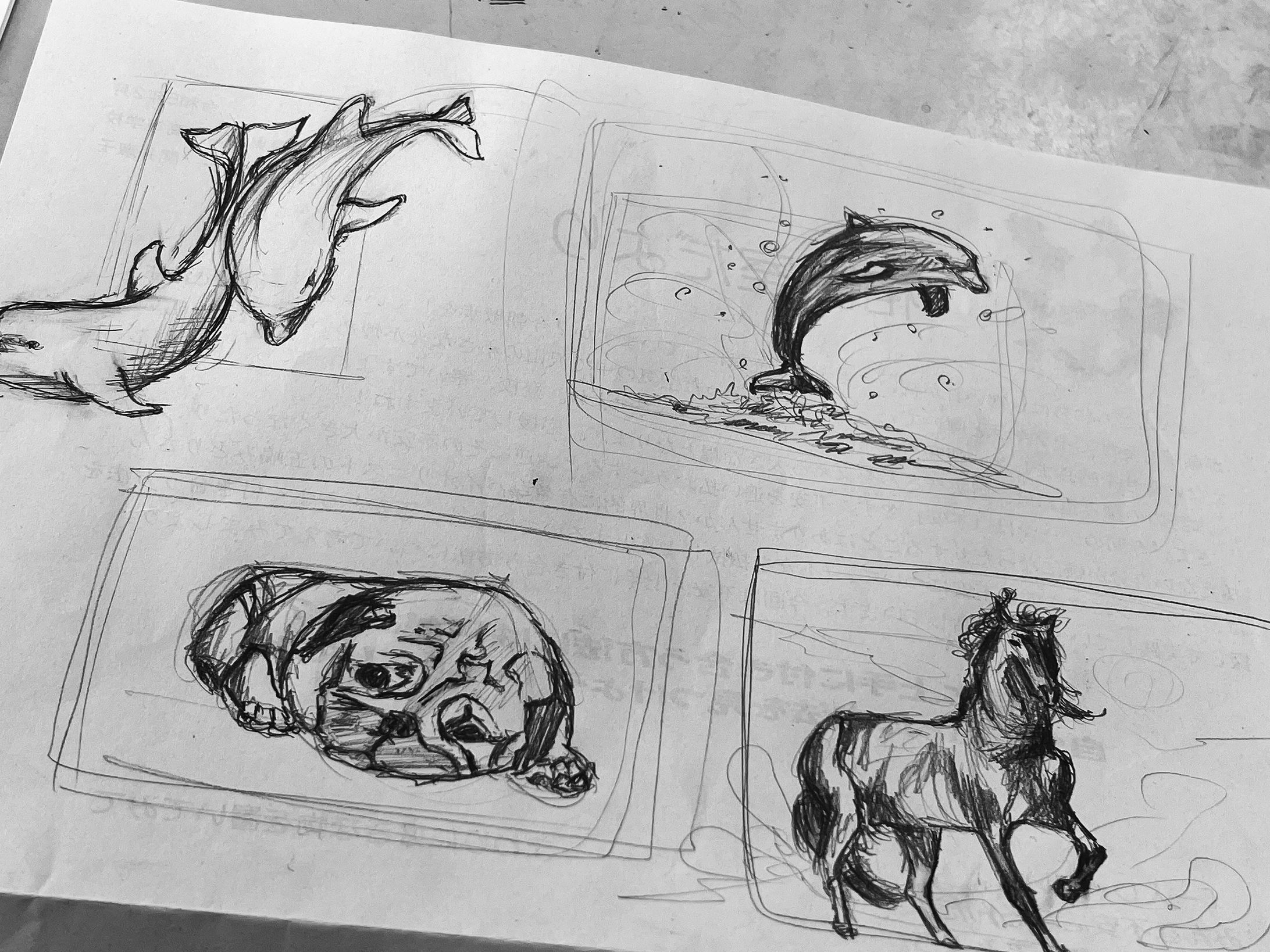 スケッチ(下絵)-1