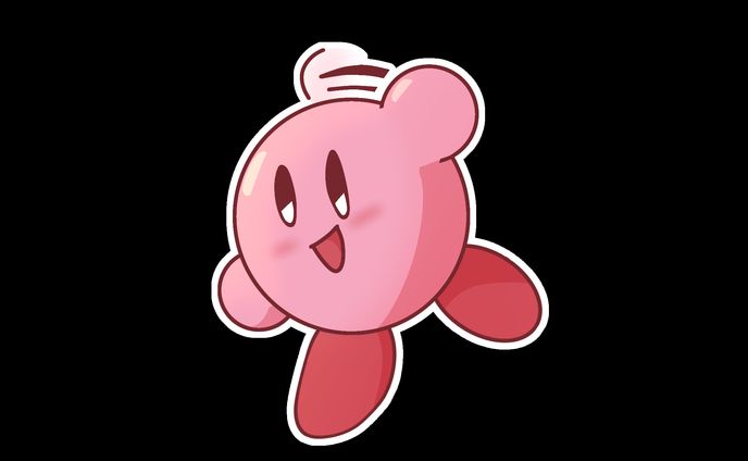 My Attempt at Drawing Kirby