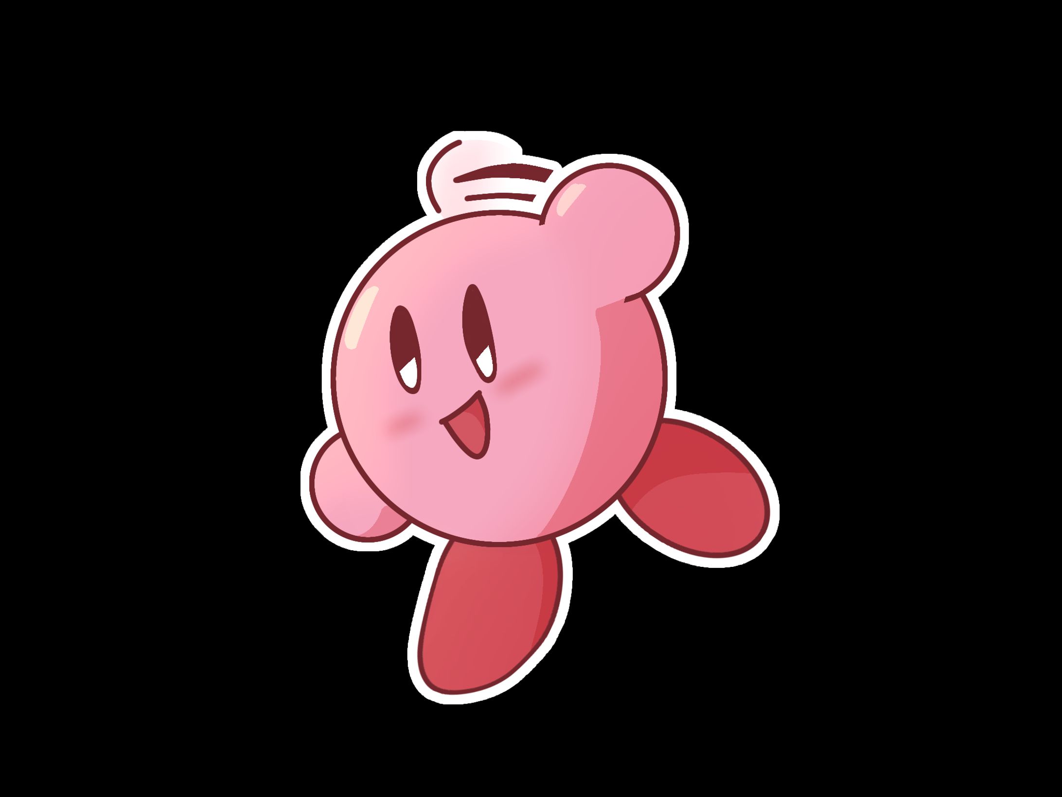 My Attempt at Drawing Kirby-1