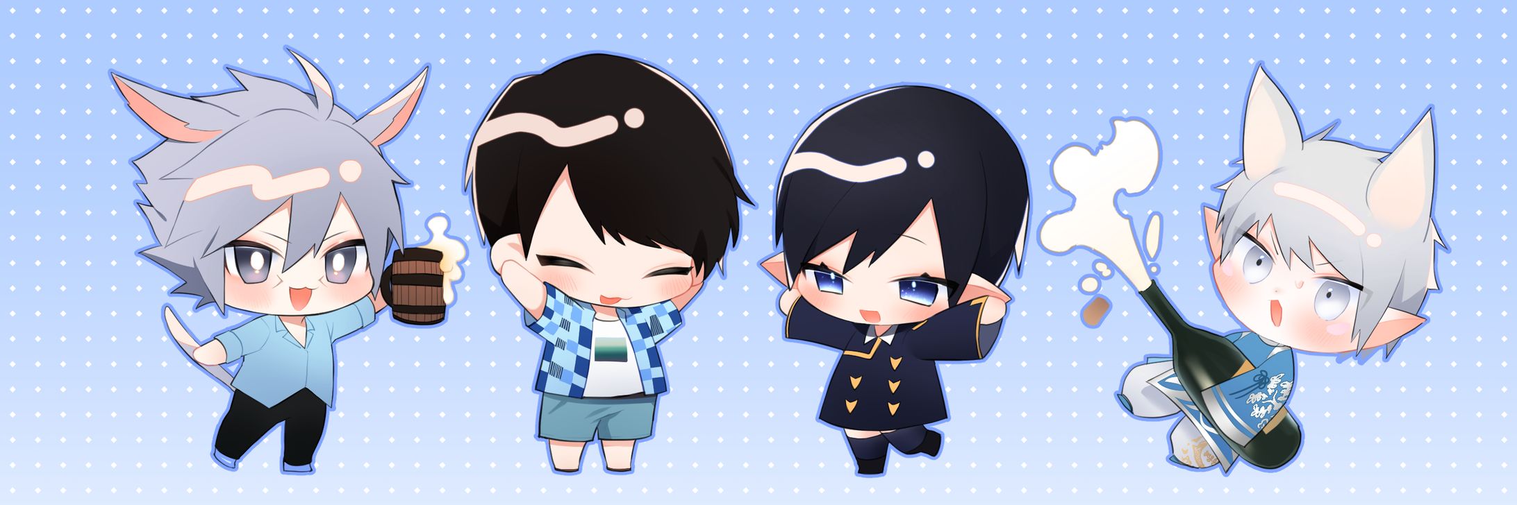 【二次創作】FF14のミニキャラ+α-1