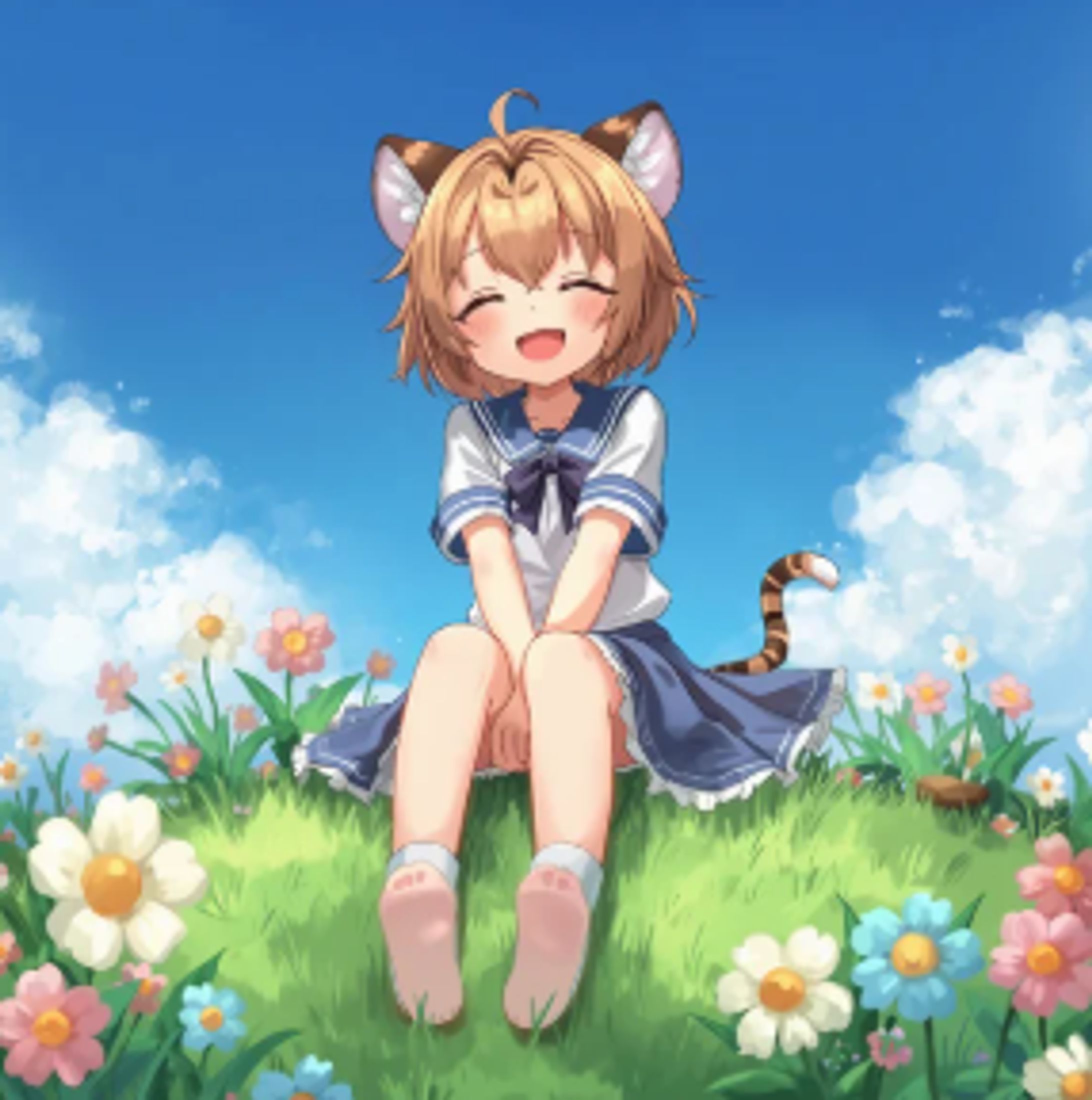 虎耳の女の子集-1
