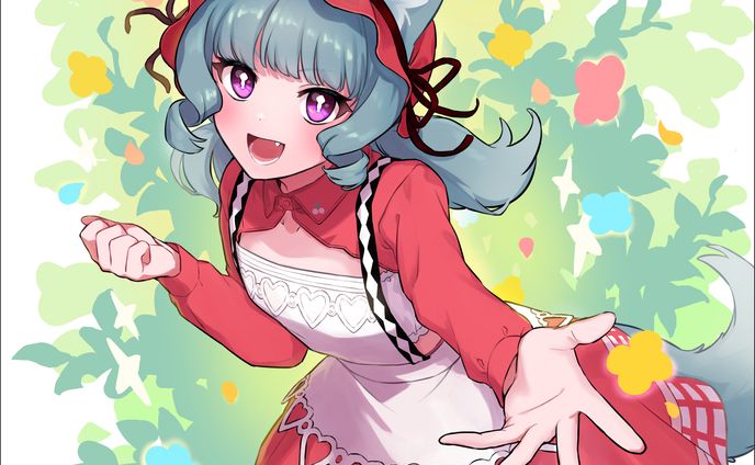 赤ずきん狼娘