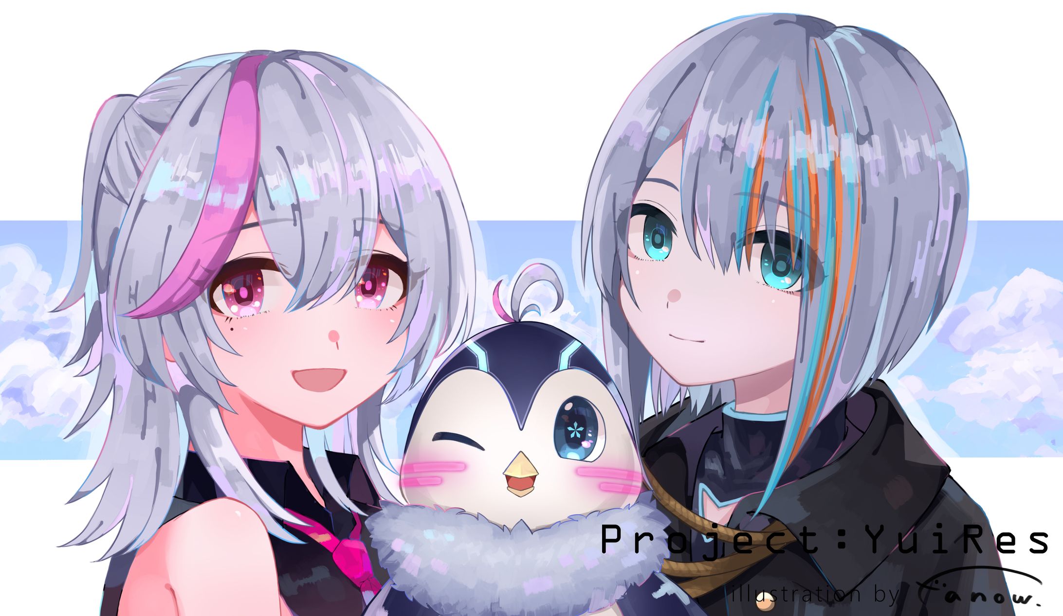 Vtuber ヘッダー イラスト-1
