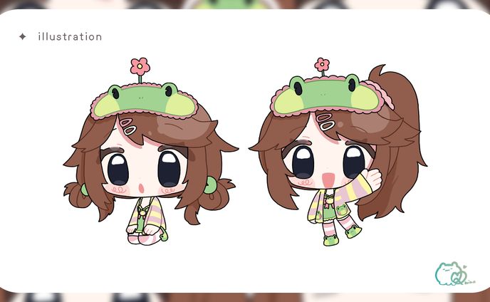 ちびキャライラスト /froggy様
